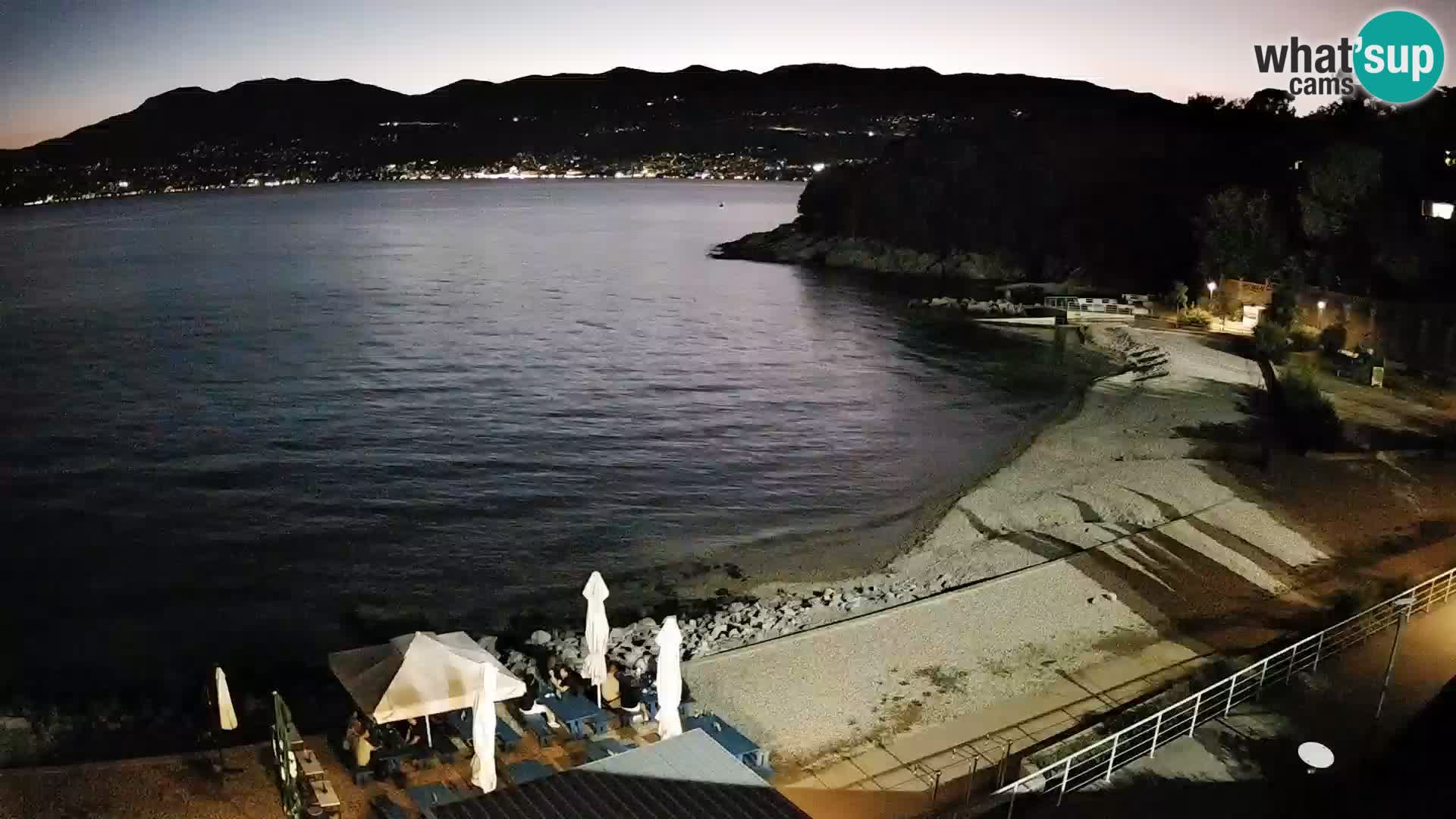 Rijeka Live webcam piscinas de playa Kantrida