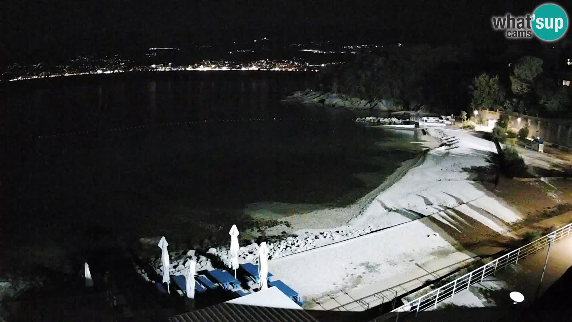 Reka Spletna kamera  plaža pri Bazenih Kantrida