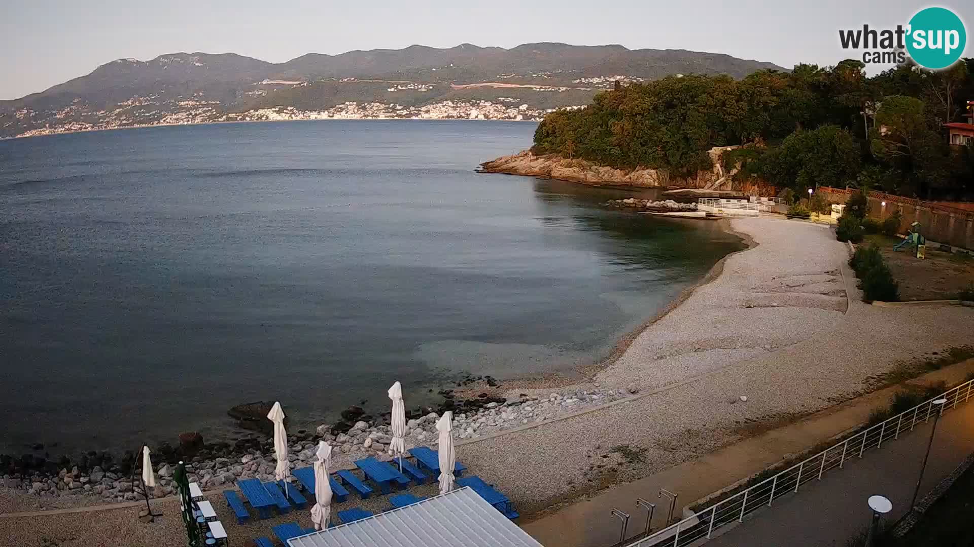 Rijeka Live webcam piscinas de playa Kantrida