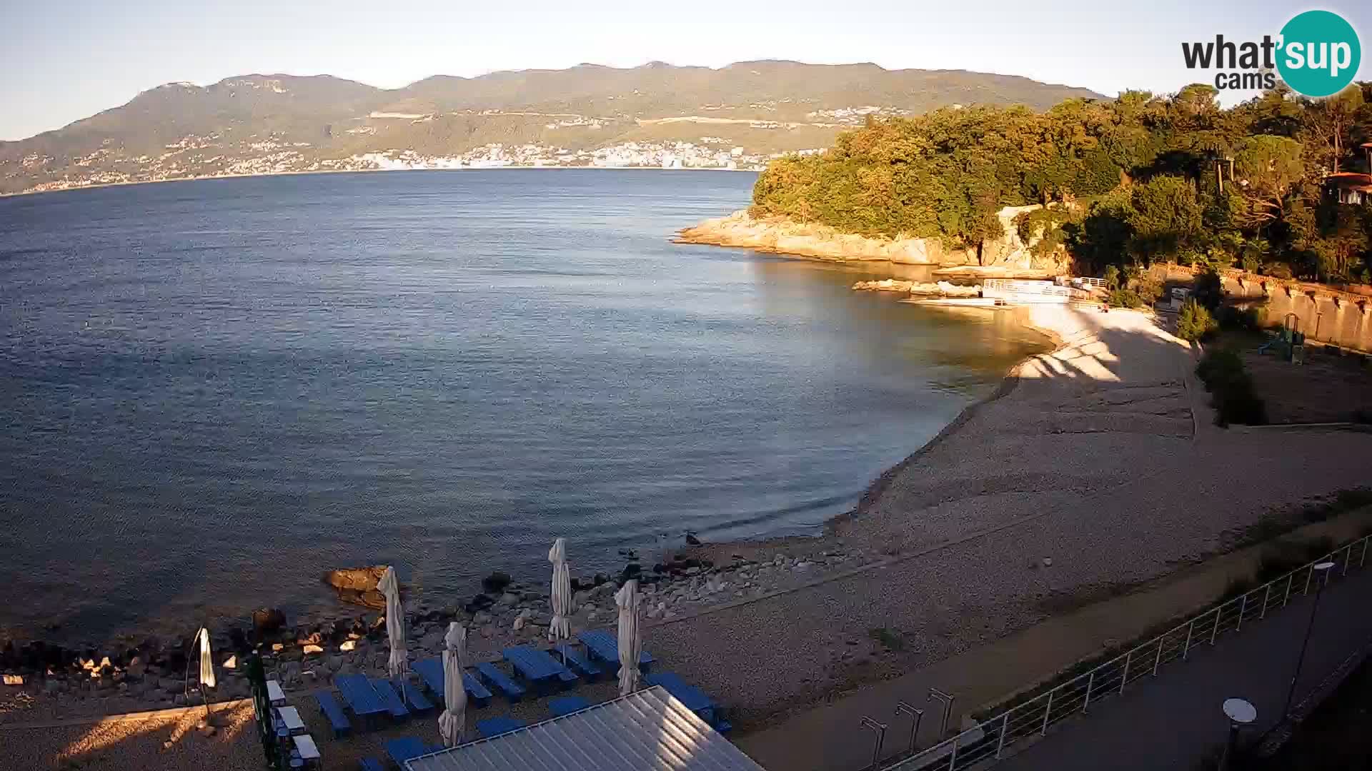 Rijeka Live webcam piscinas de playa Kantrida