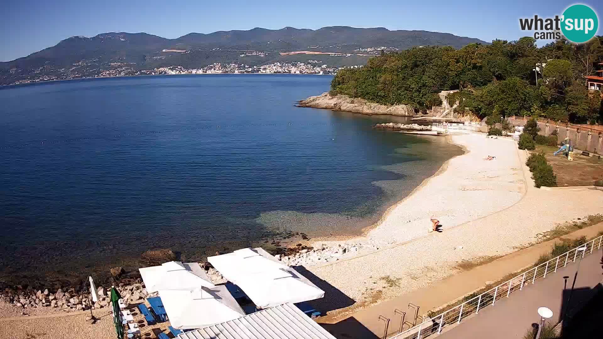 Rijeka Live webcam piscinas de playa Kantrida