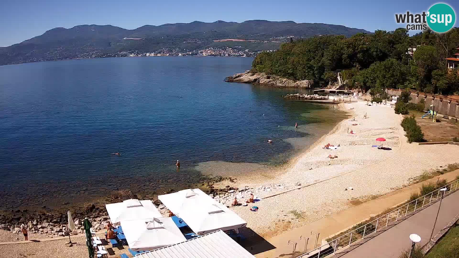 Rijeka Live webcam piscinas de playa Kantrida