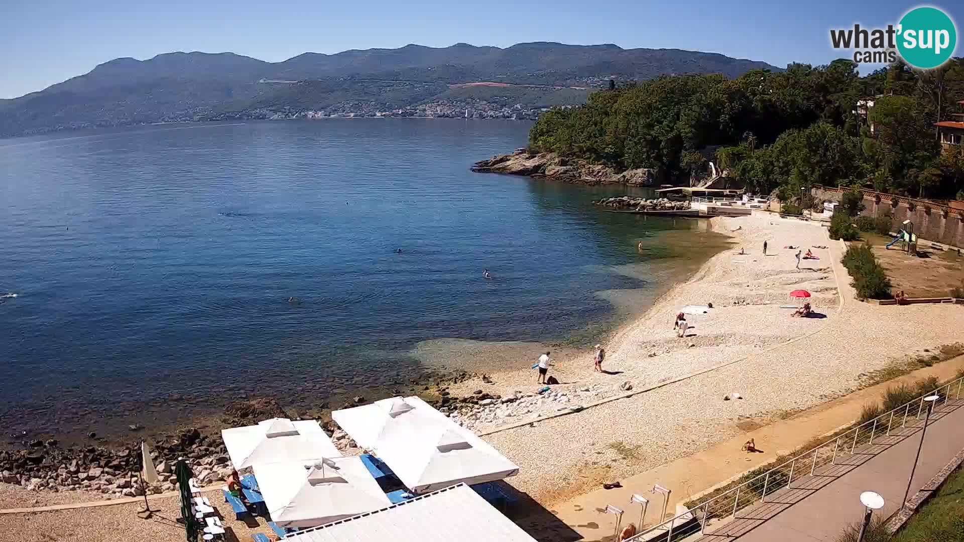 Rijeka Live webcam piscinas de playa Kantrida