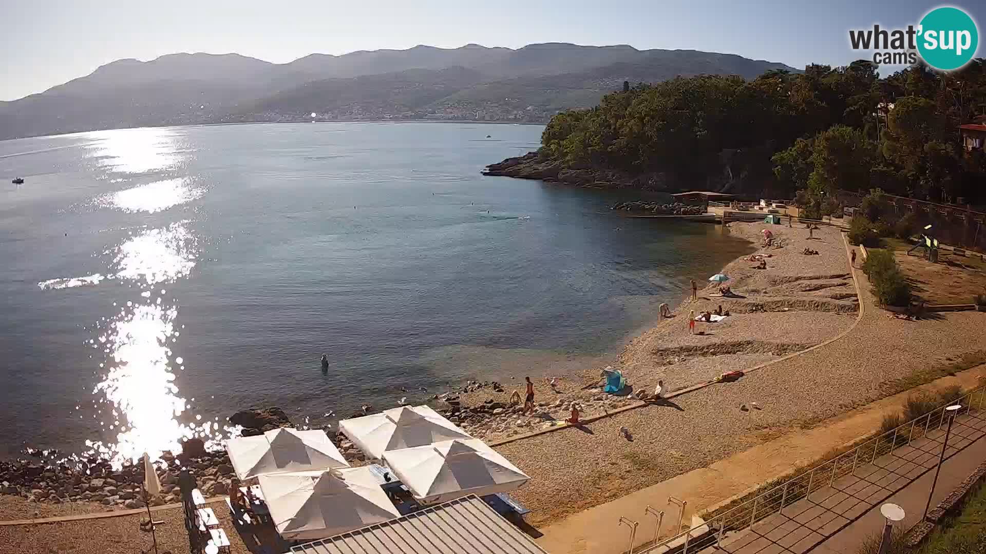 Rijeka Live webcam piscinas de playa Kantrida