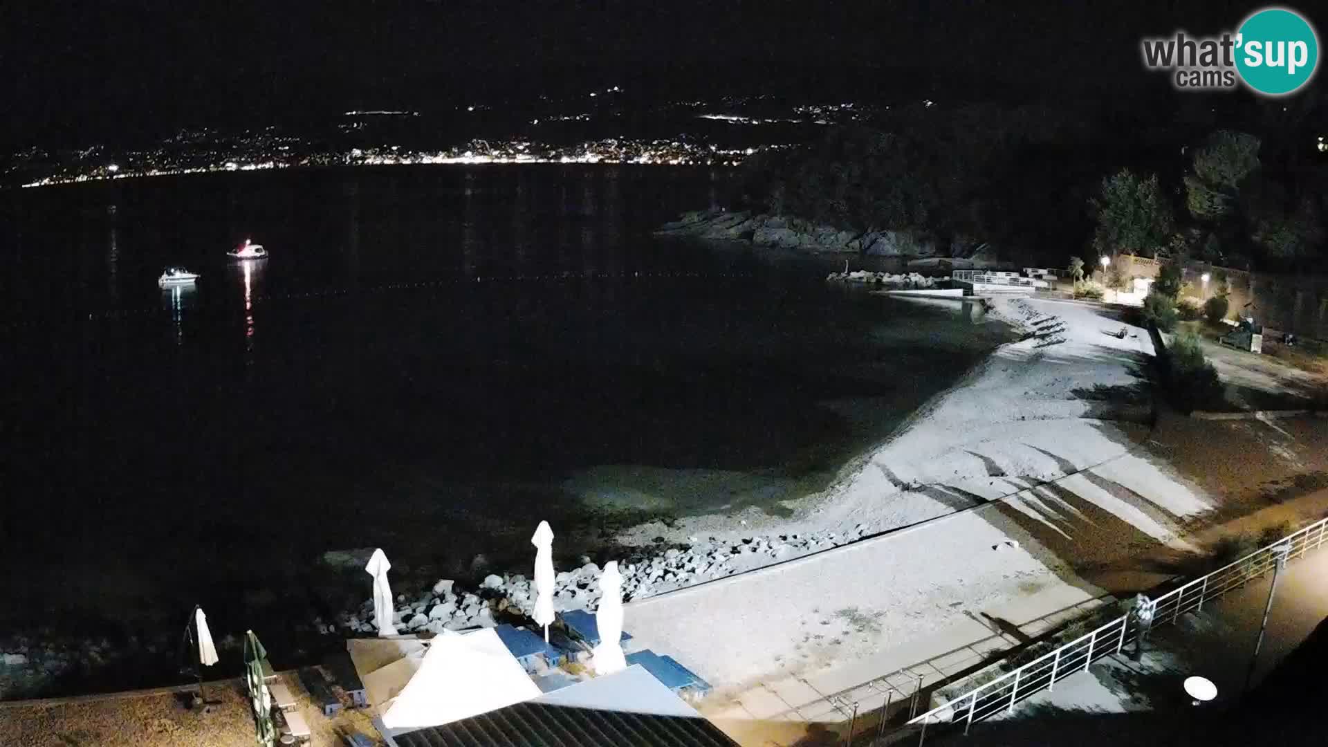 Rijeka web kamera plaža pri Bazenih Kantrida