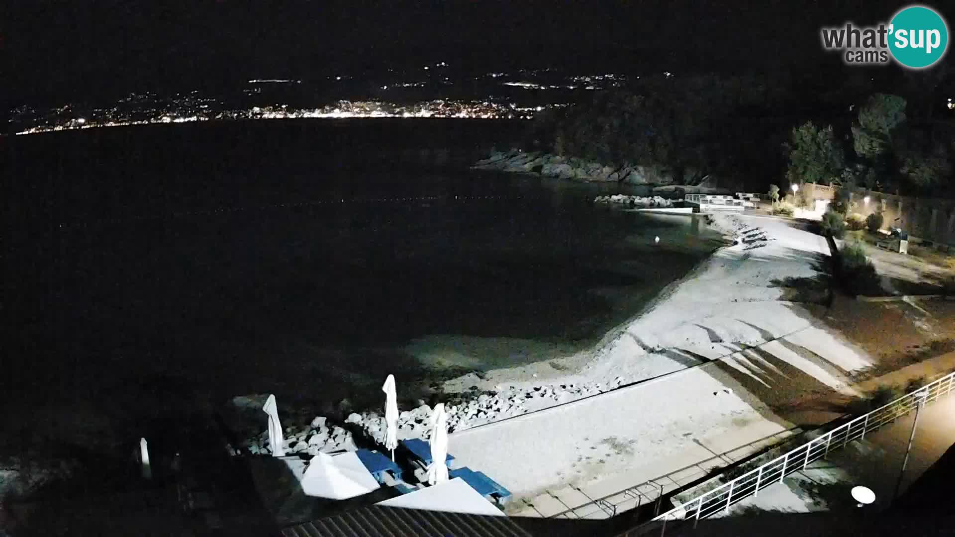 Rijeka web kamera plaža pri Bazenih Kantrida