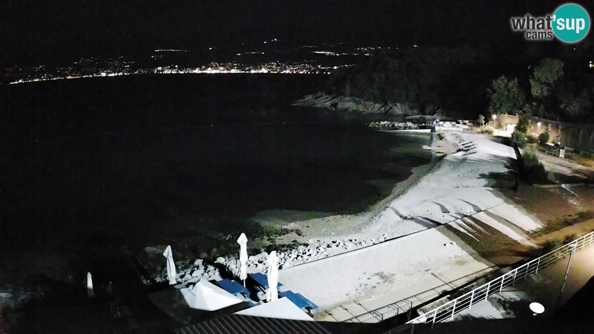Reka Spletna kamera  plaža pri Bazenih Kantrida