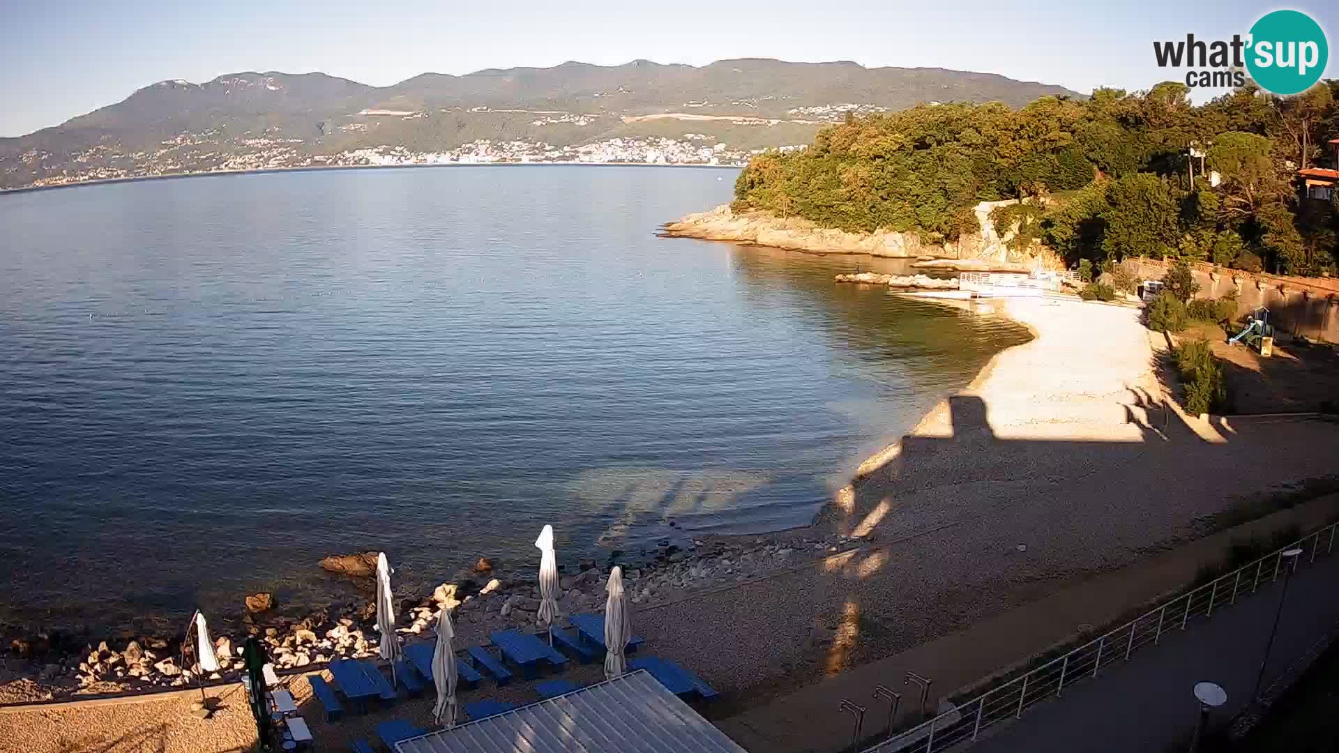 Rijeka Live webcam piscinas de playa Kantrida