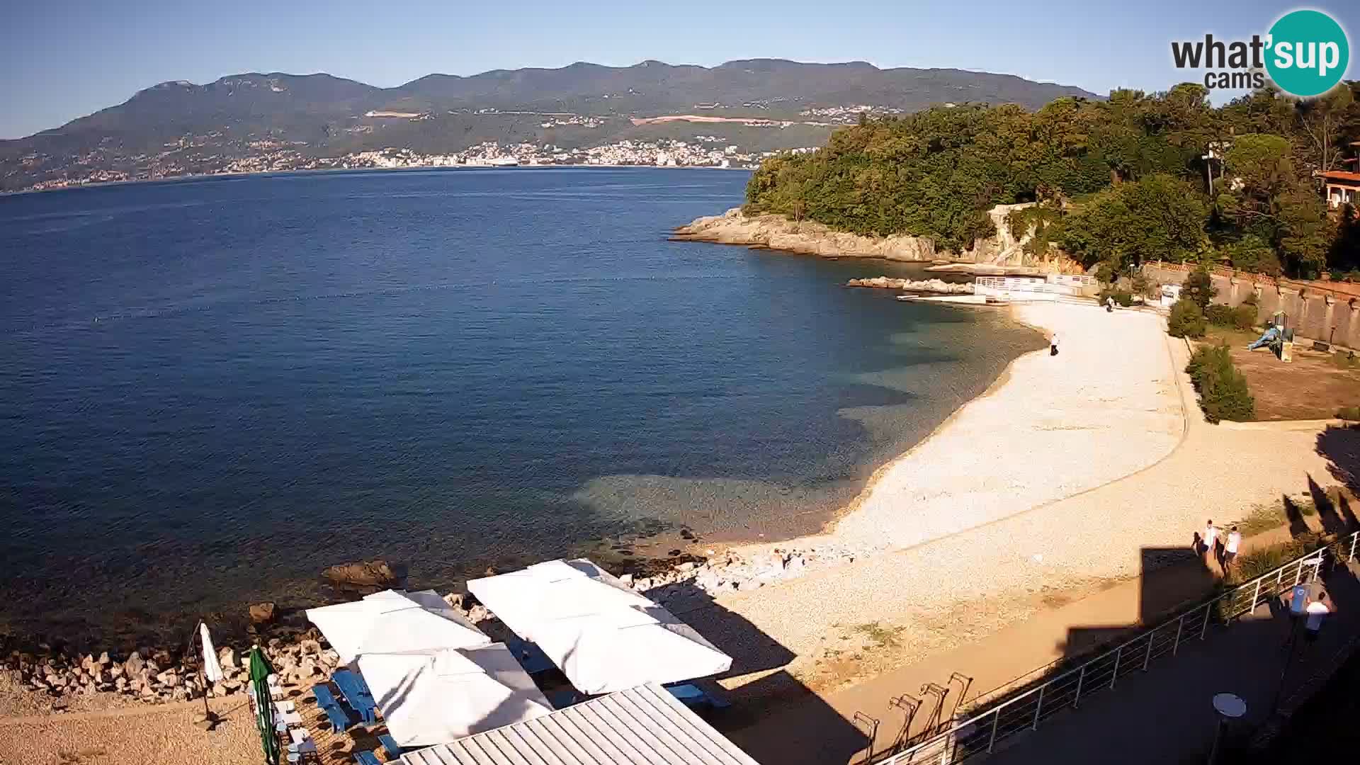 Rijeka Live webcam piscinas de playa Kantrida