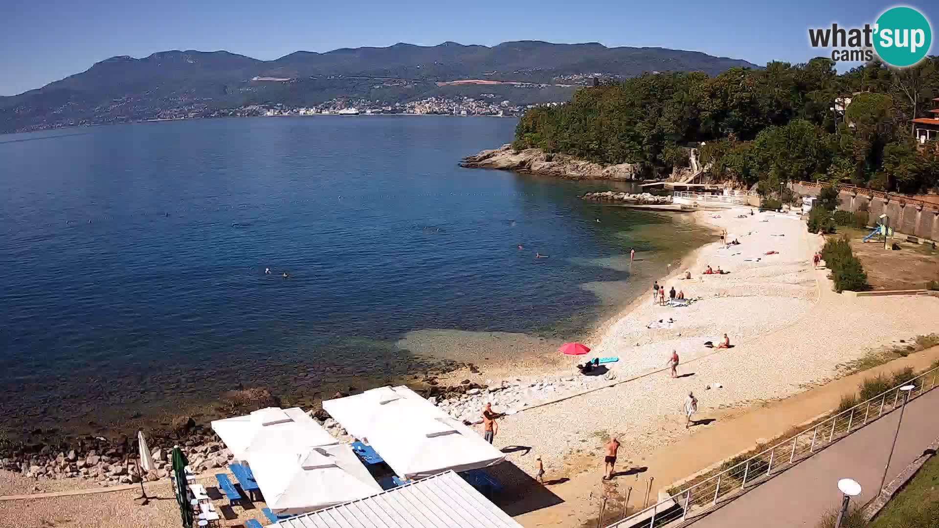 Rijeka Live webcam piscinas de playa Kantrida