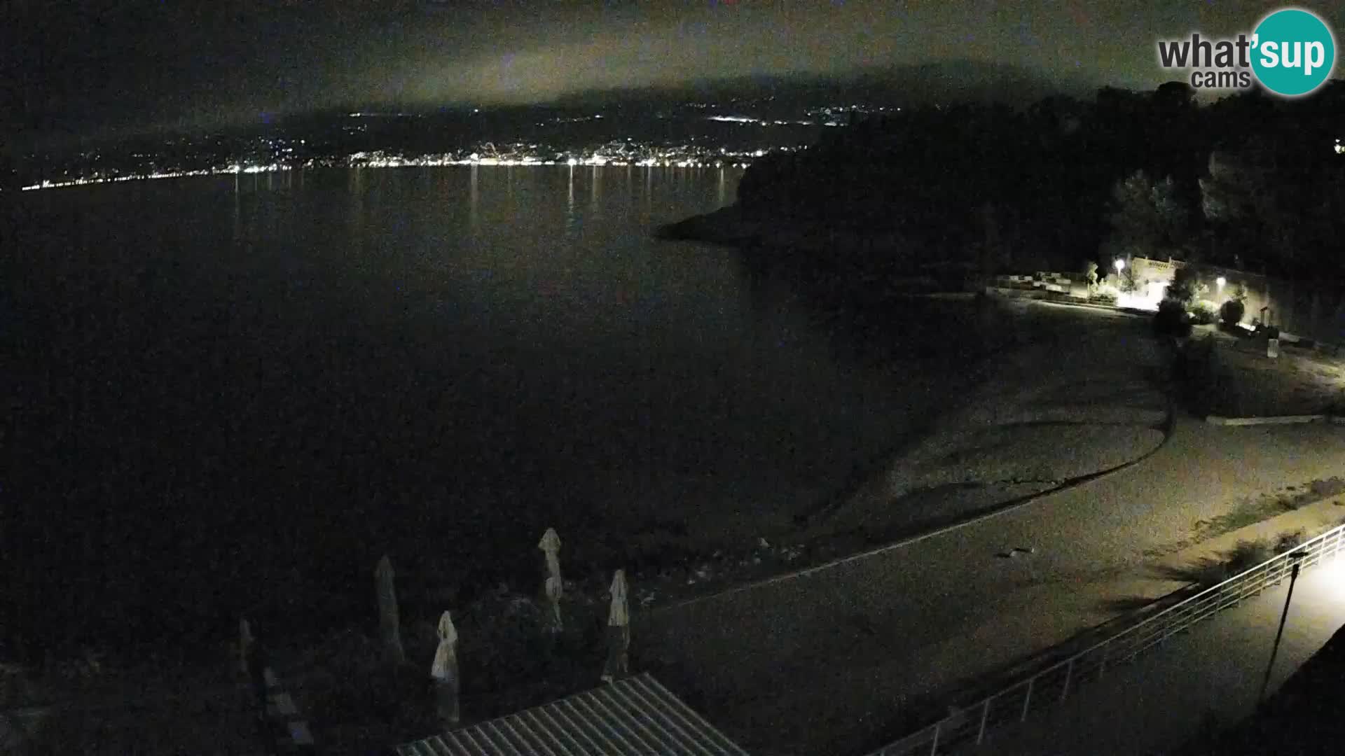 Reka Spletna kamera  plaža pri Bazenih Kantrida