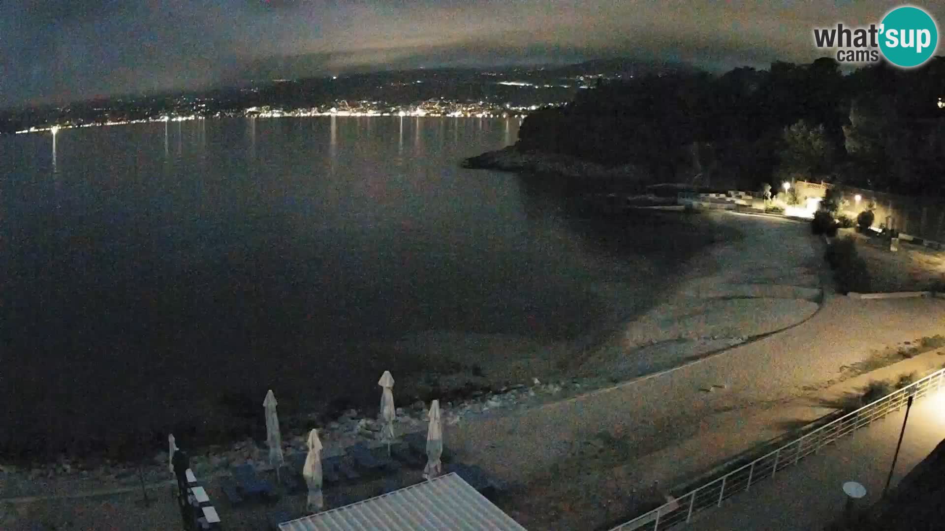 Rijeka web kamera plaža pri Bazenih Kantrida
