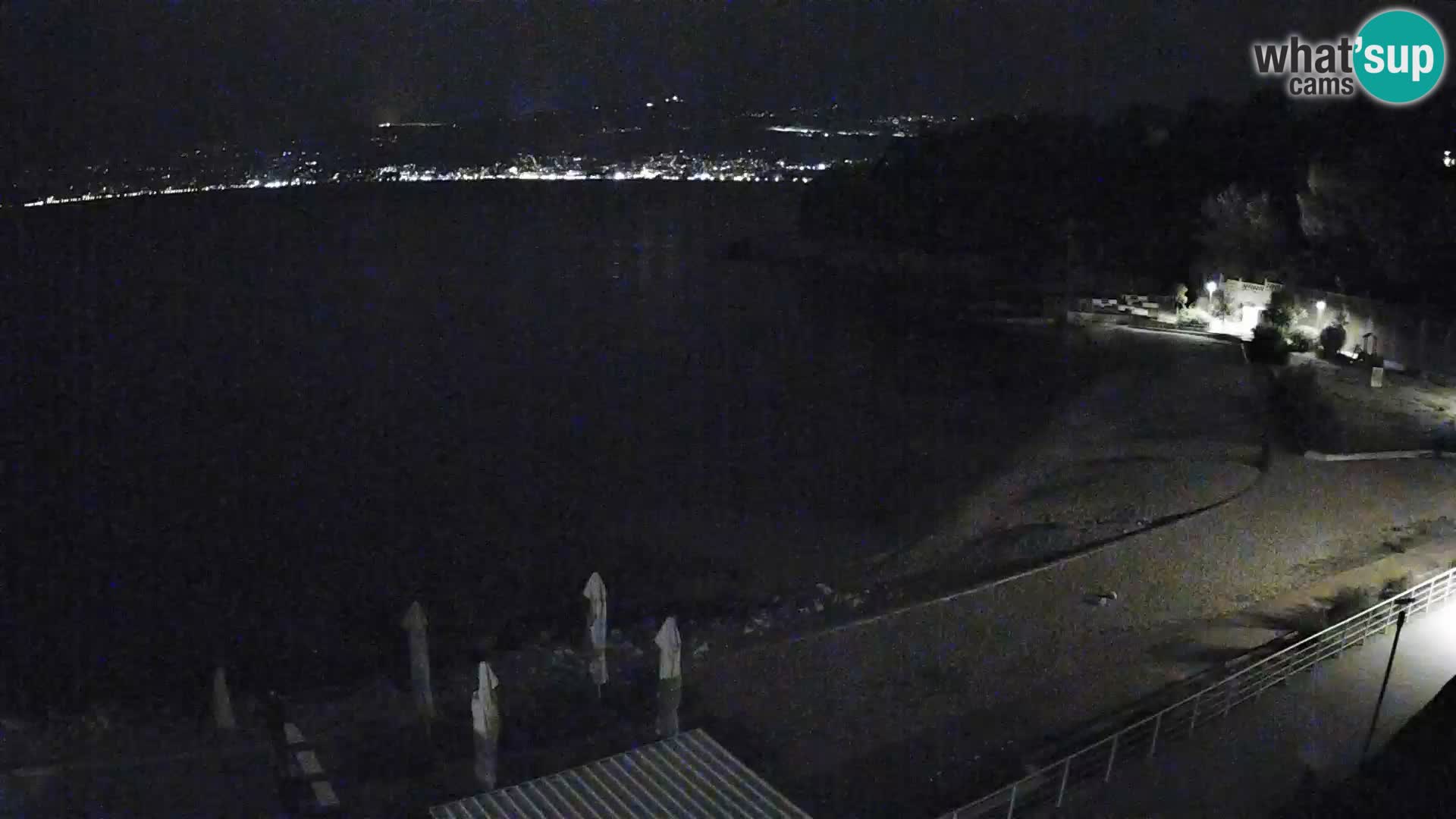 LIVE Webcam Rijeka beach Swimming pools Kantrida