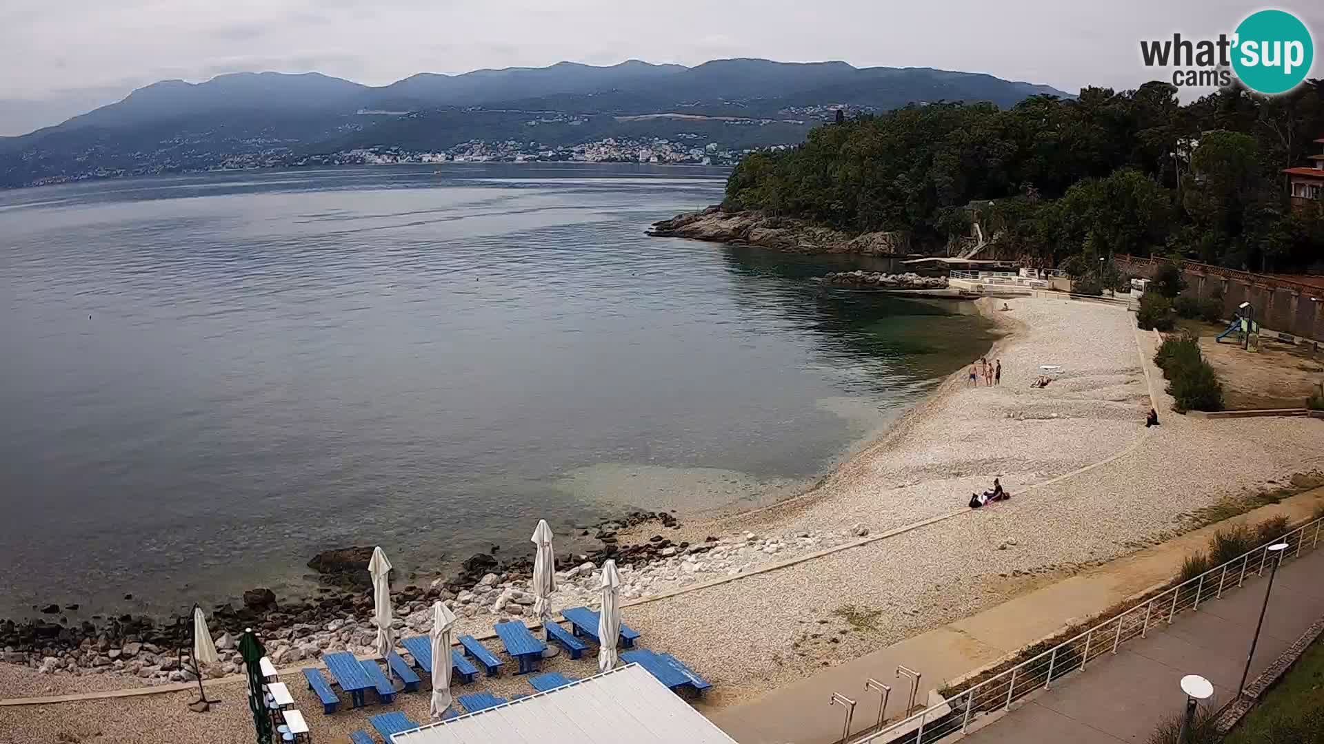 Rijeka Live webcam piscinas de playa Kantrida