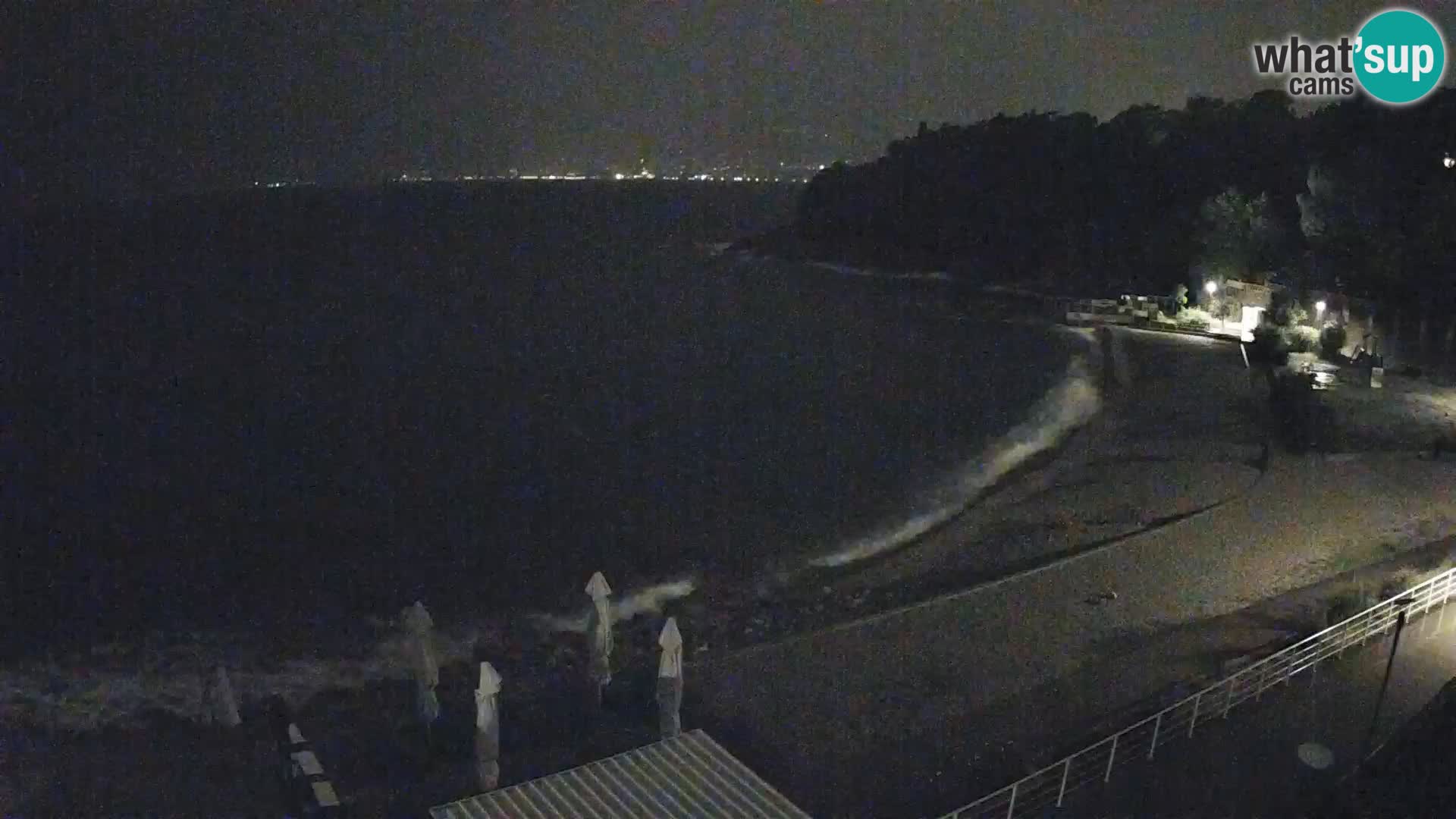Reka Spletna kamera  plaža pri Bazenih Kantrida