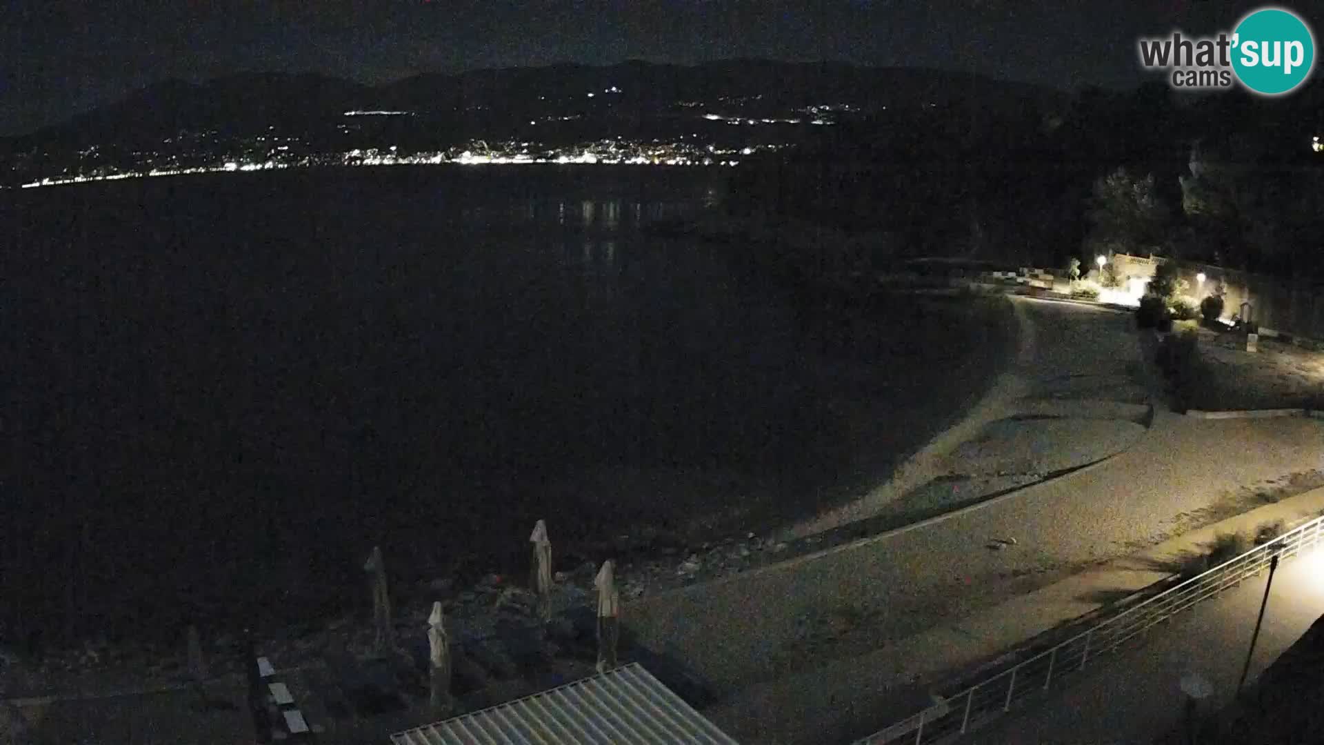 Reka Spletna kamera  plaža pri Bazenih Kantrida