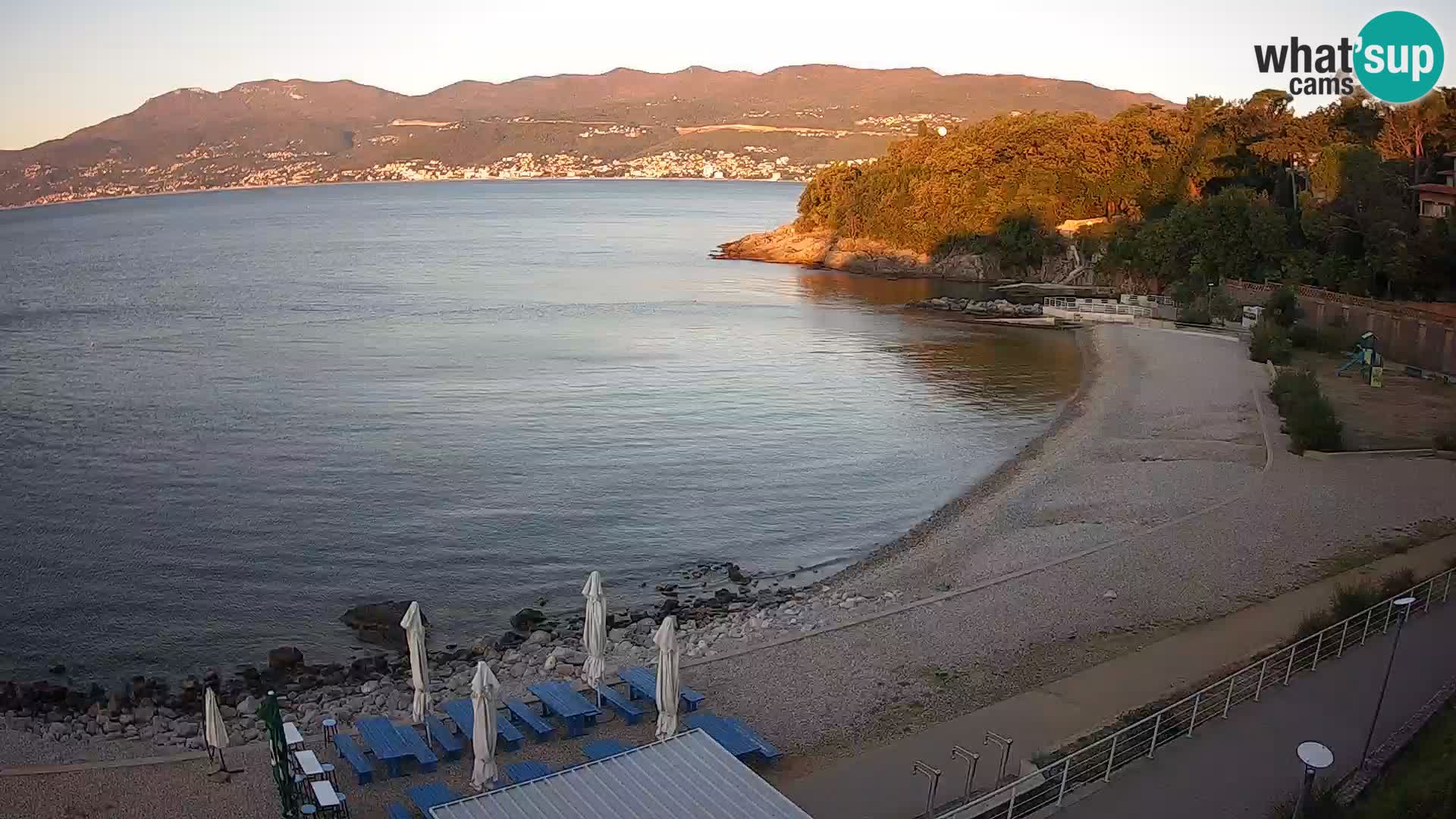 Rijeka Live webcam piscinas de playa Kantrida