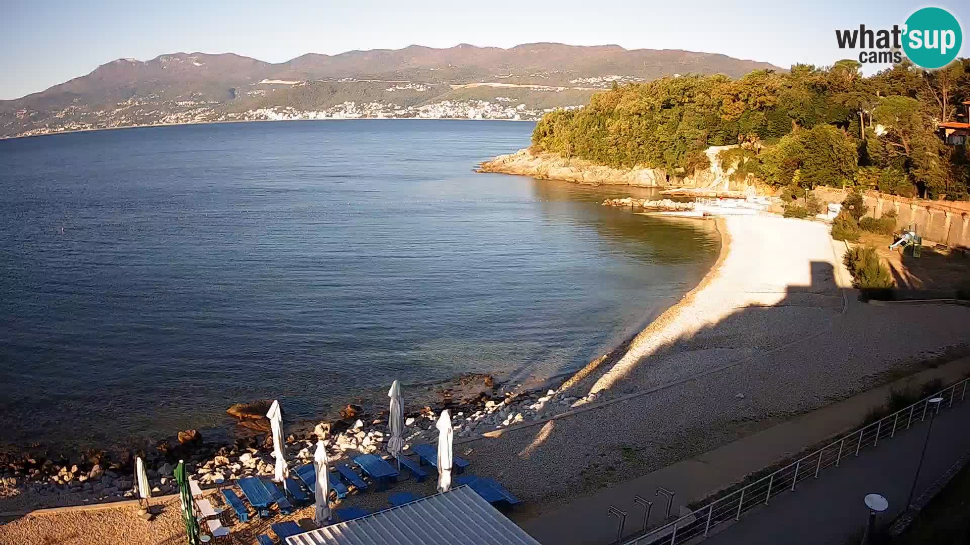 Rijeka Live webcam piscinas de playa Kantrida