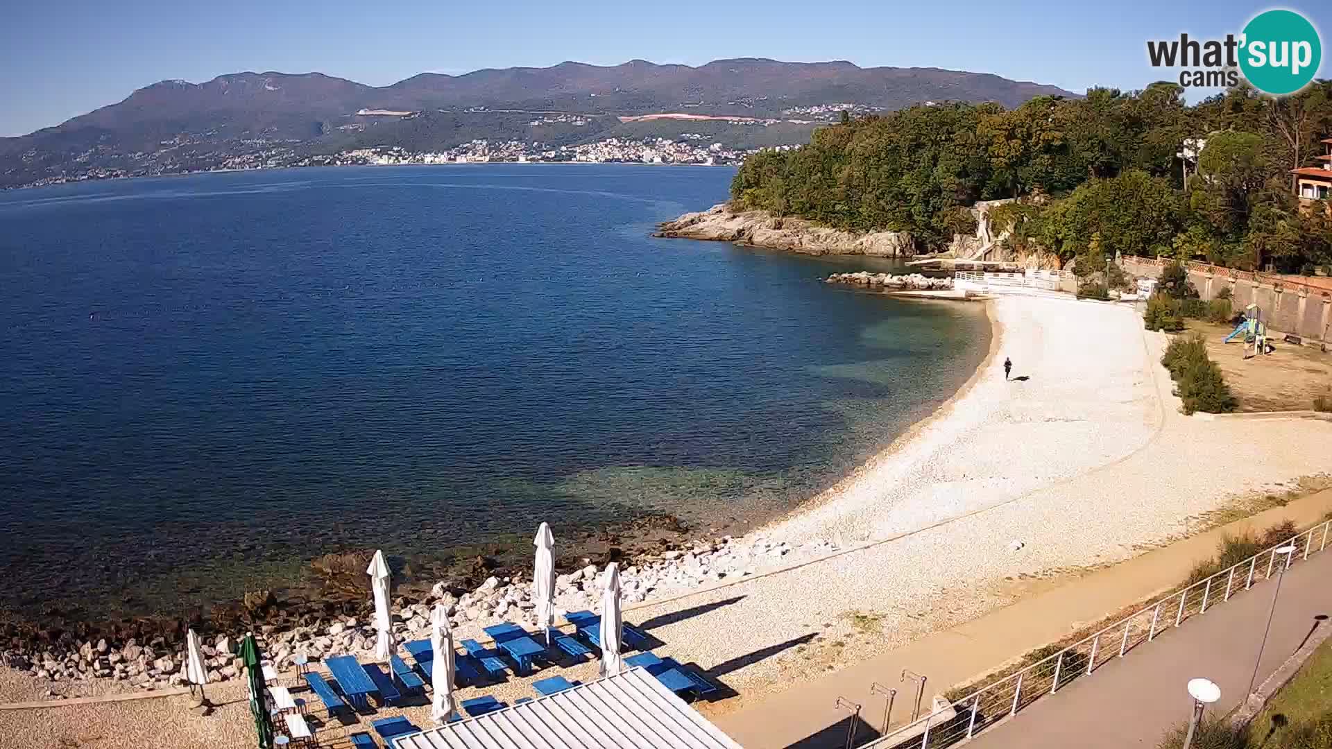 Rijeka Live webcam piscinas de playa Kantrida