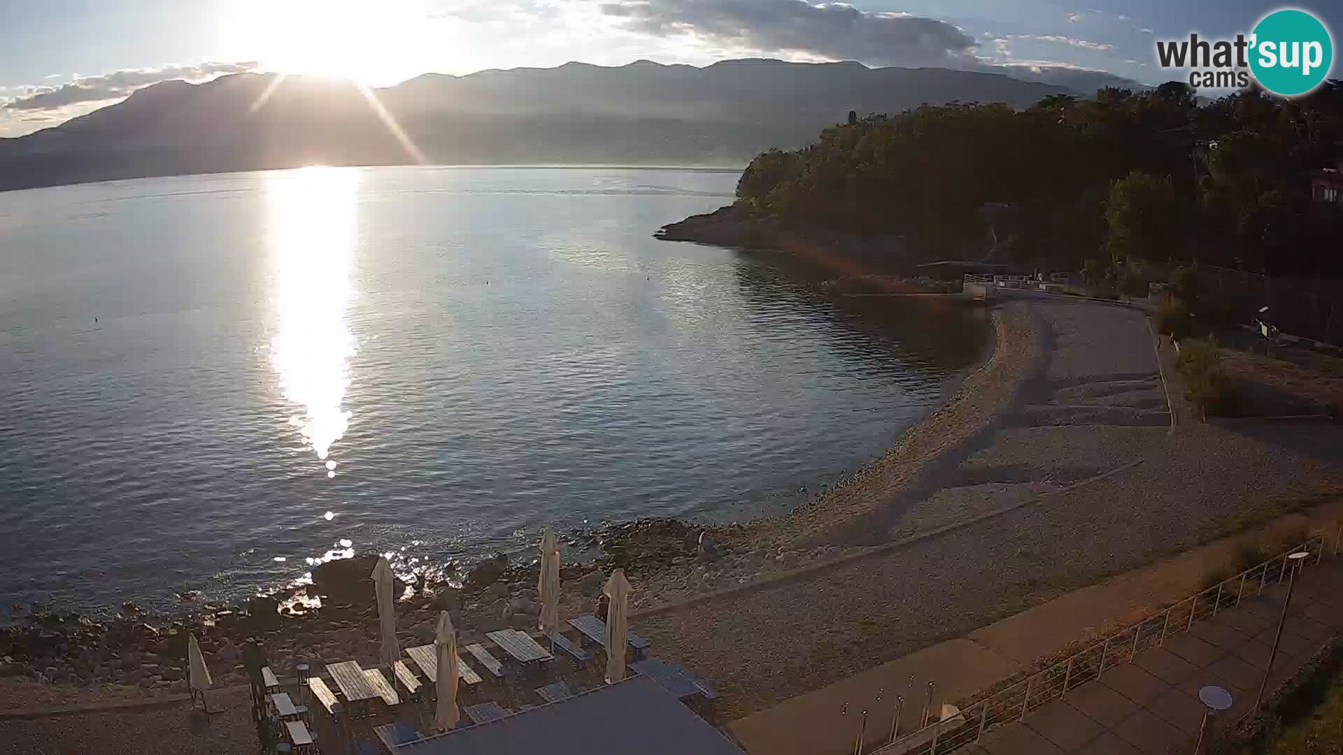 Rijeka Live webcam piscinas de playa Kantrida