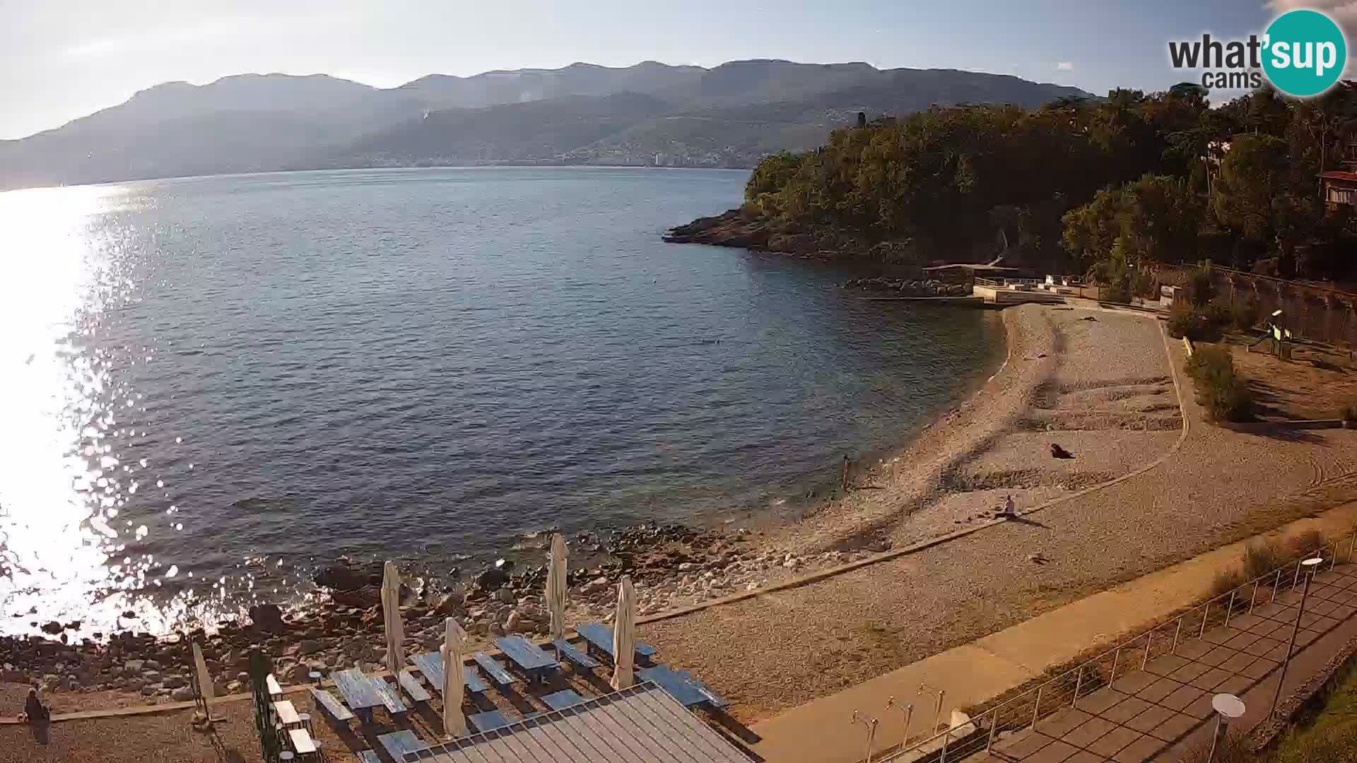 Rijeka Live webcam piscinas de playa Kantrida