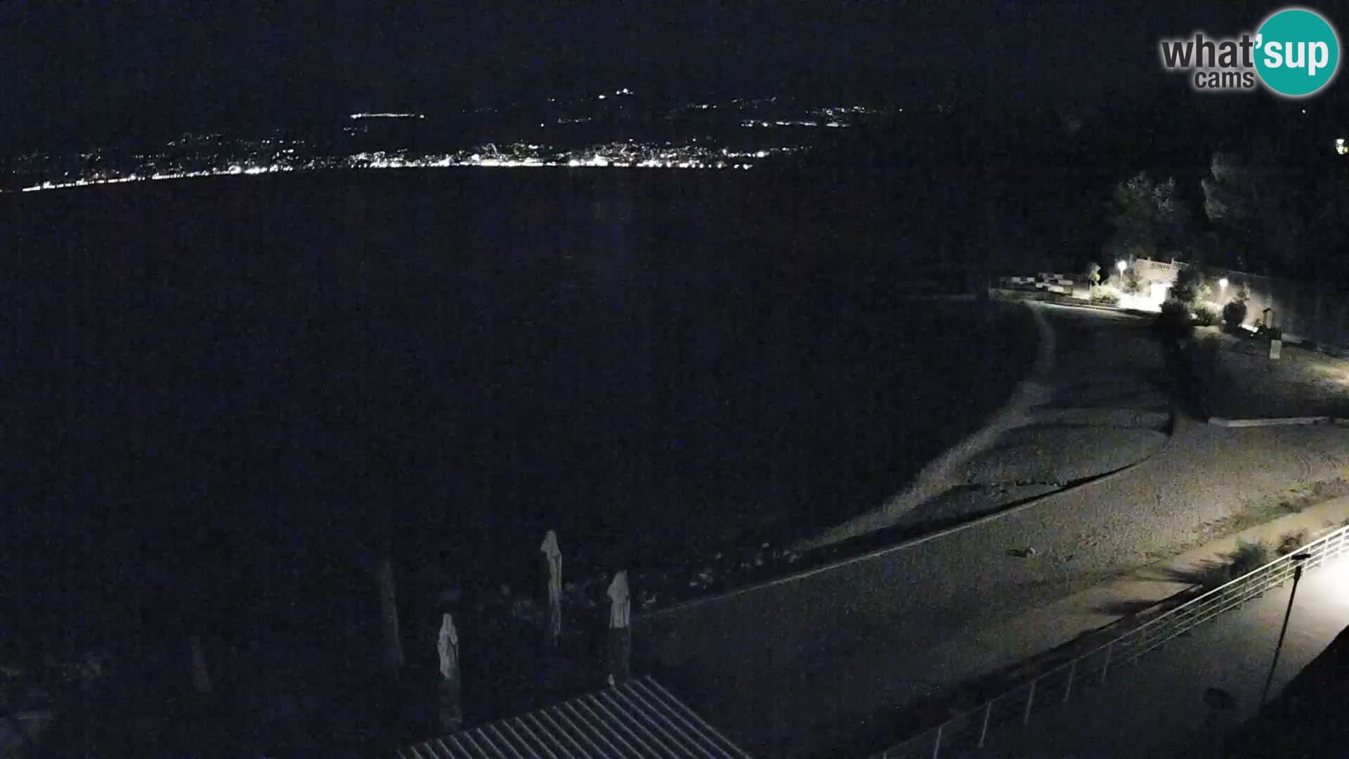 Rijeka web kamera plaža pri Bazenih Kantrida