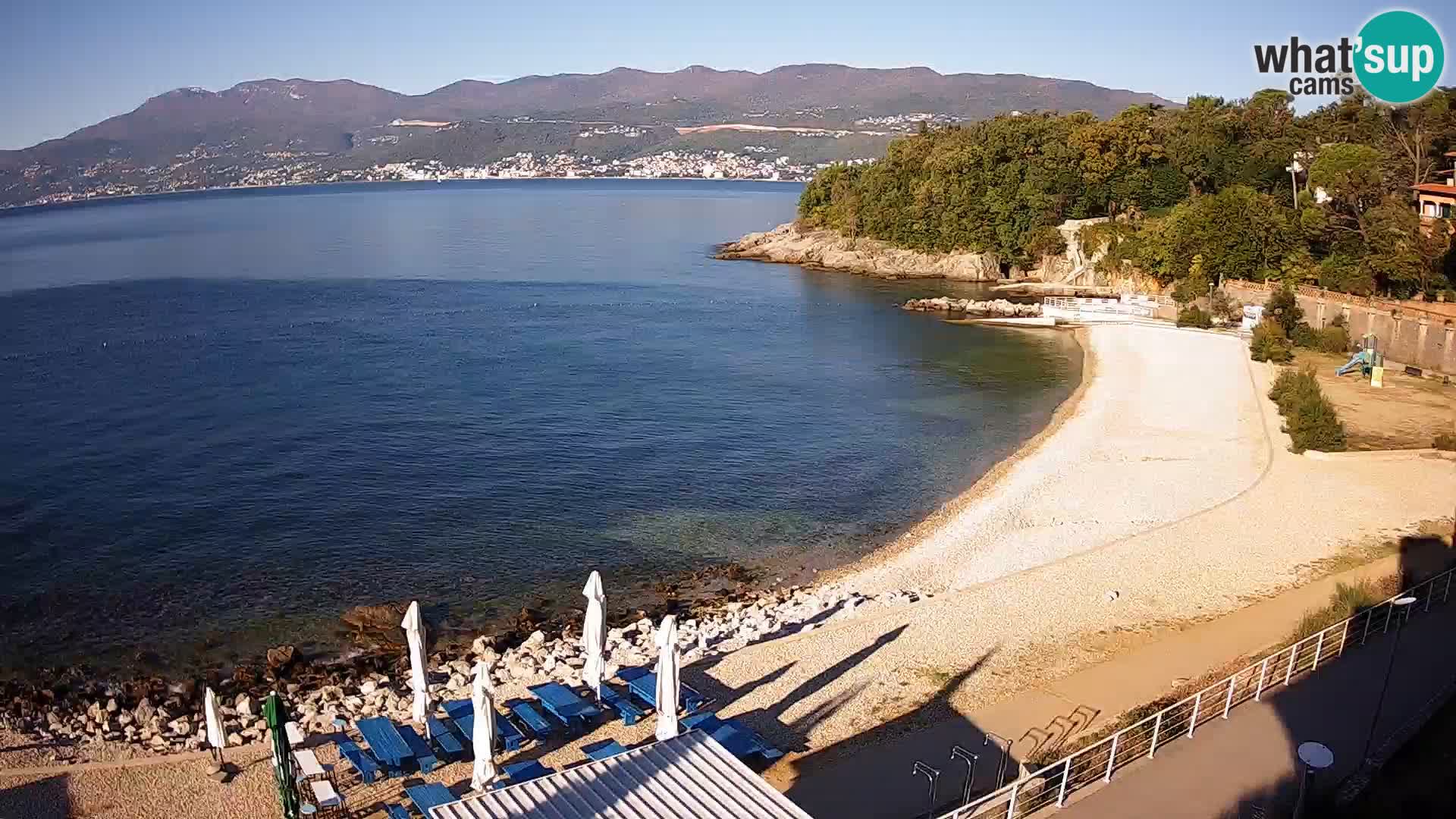 Rijeka Live webcam piscinas de playa Kantrida