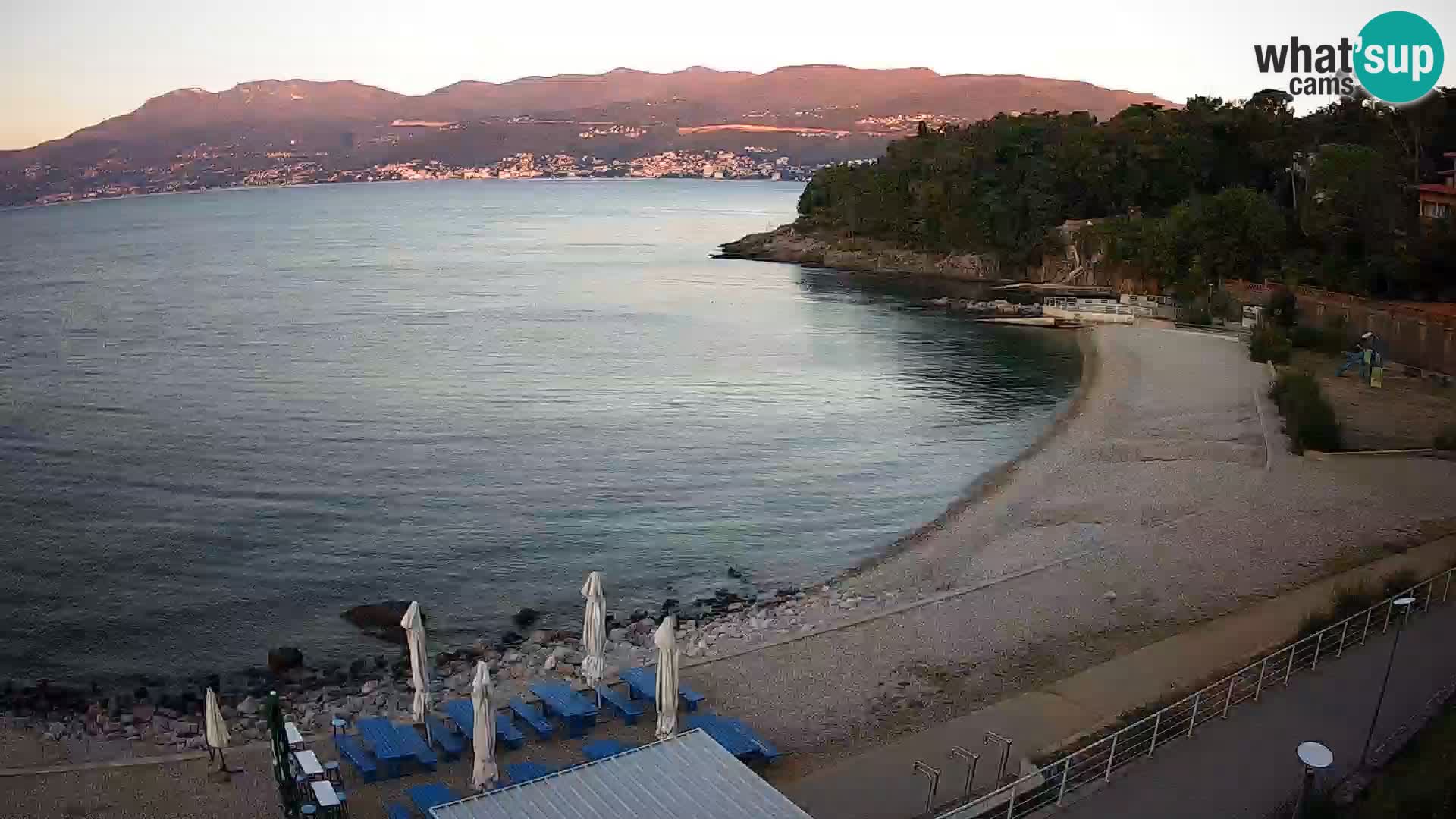 Rijeka Live webcam piscinas de playa Kantrida