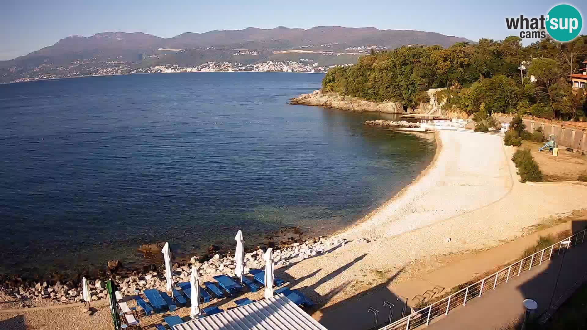 Rijeka Live webcam piscinas de playa Kantrida