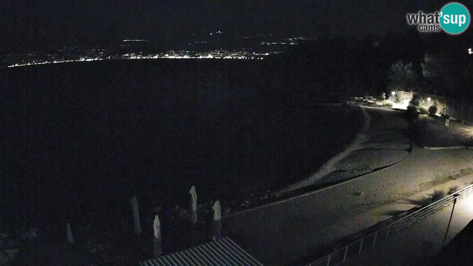Rijeka web kamera plaža pri Bazenih Kantrida