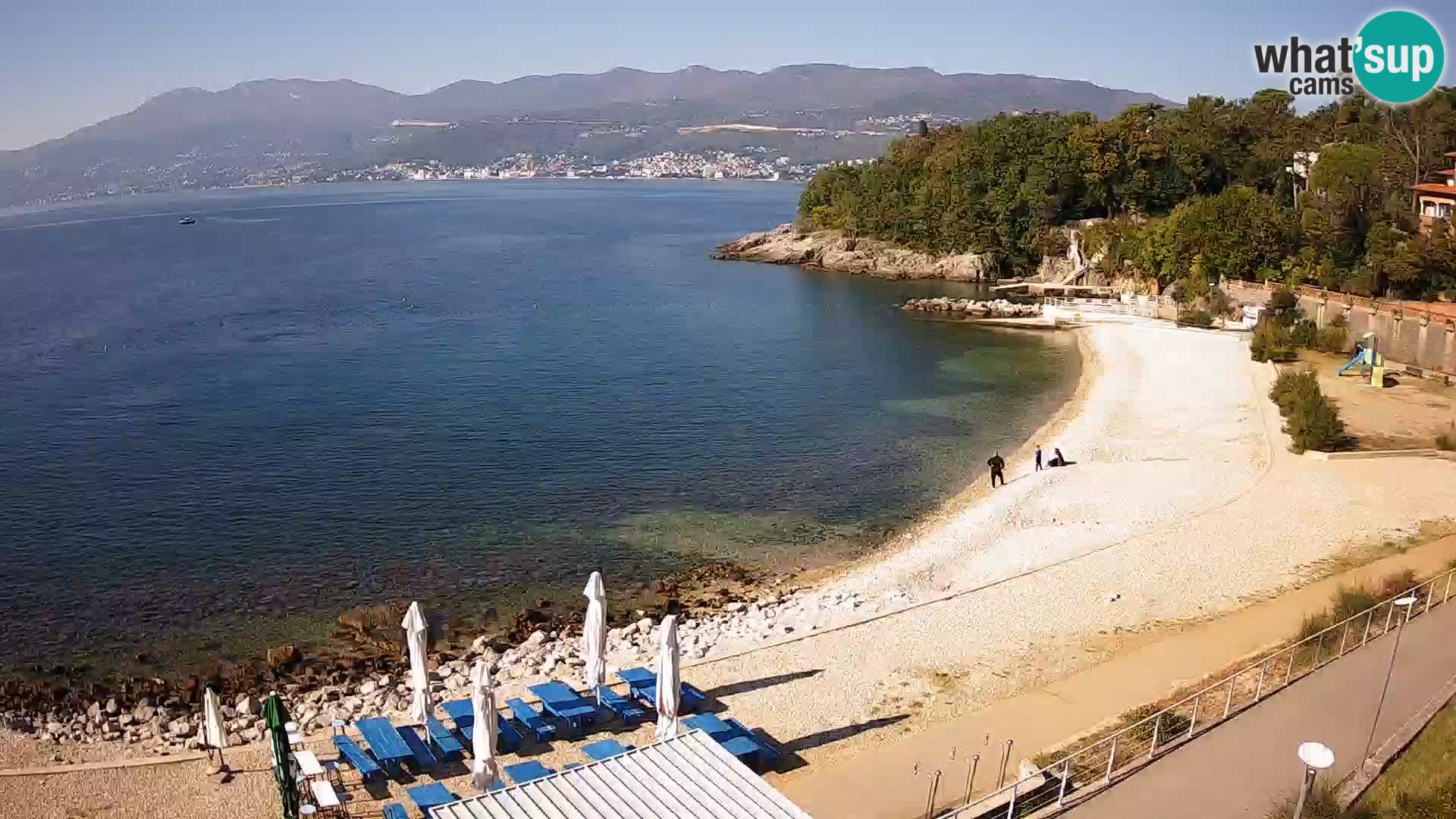 Rijeka Live webcam piscinas de playa Kantrida