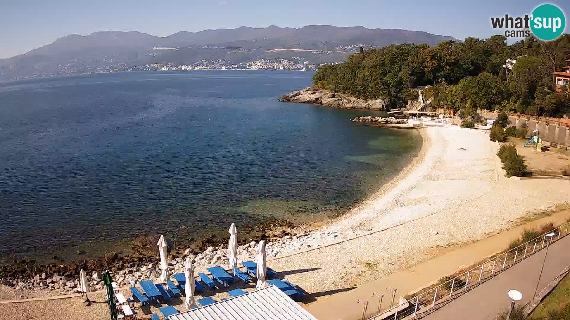 Rijeka Live webcam piscinas de playa Kantrida