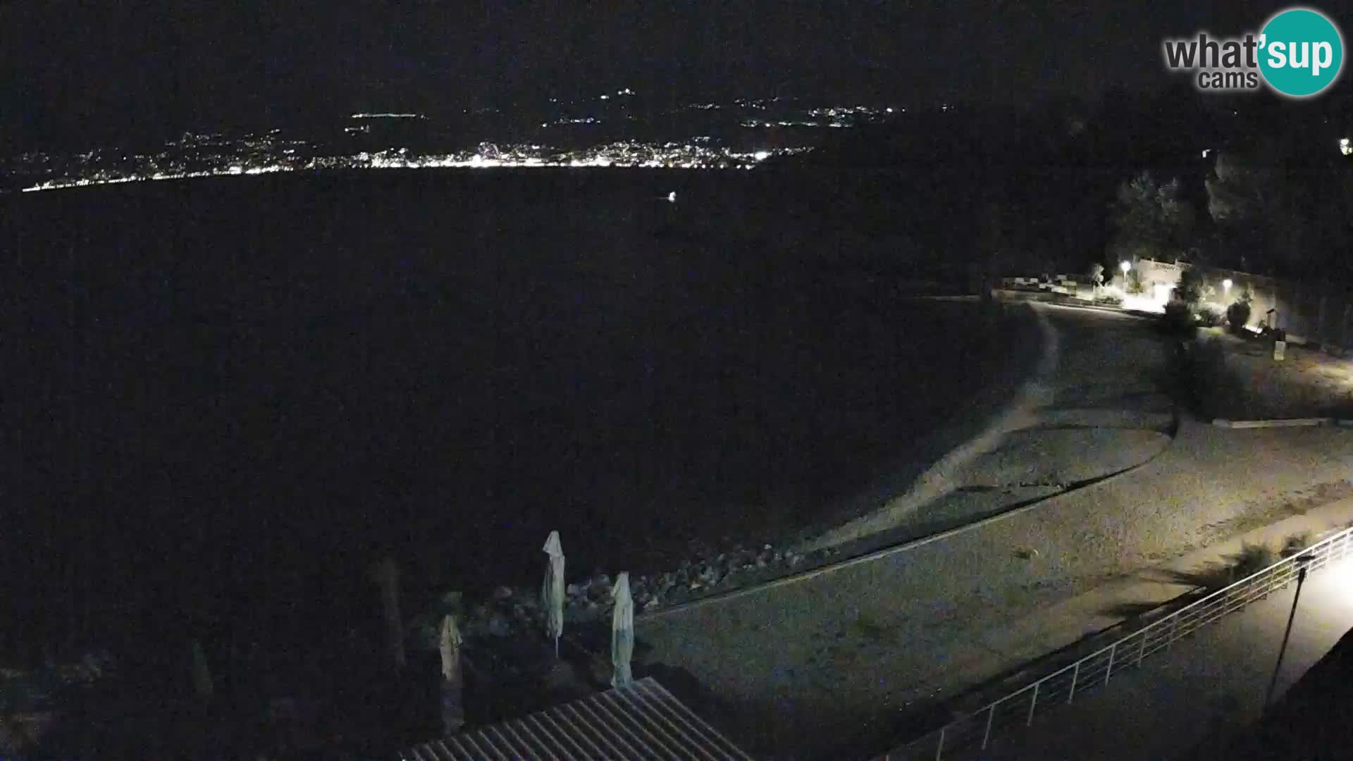 Rijeka web kamera plaža pri Bazenih Kantrida