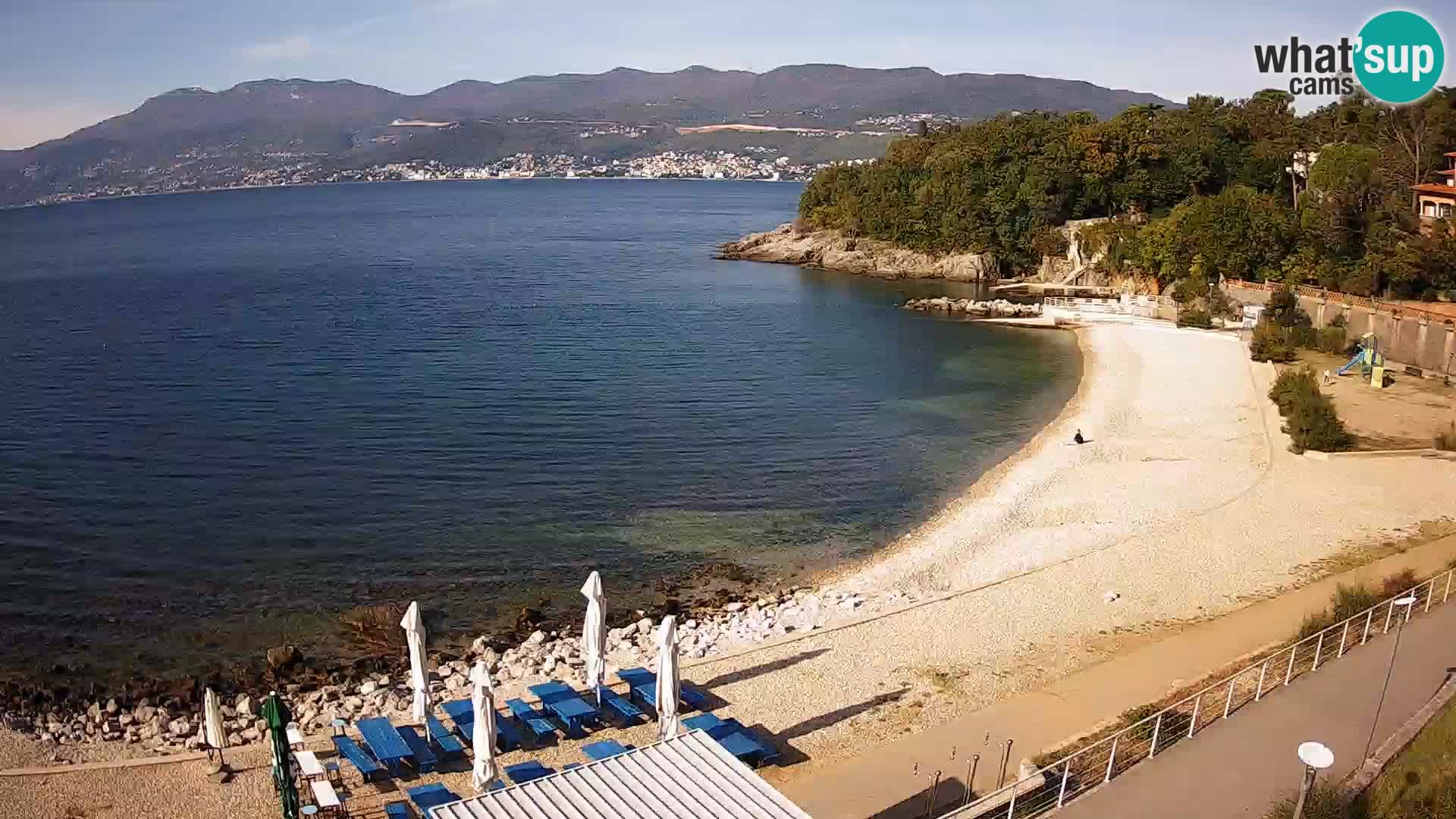 Rijeka Live webcam piscinas de playa Kantrida