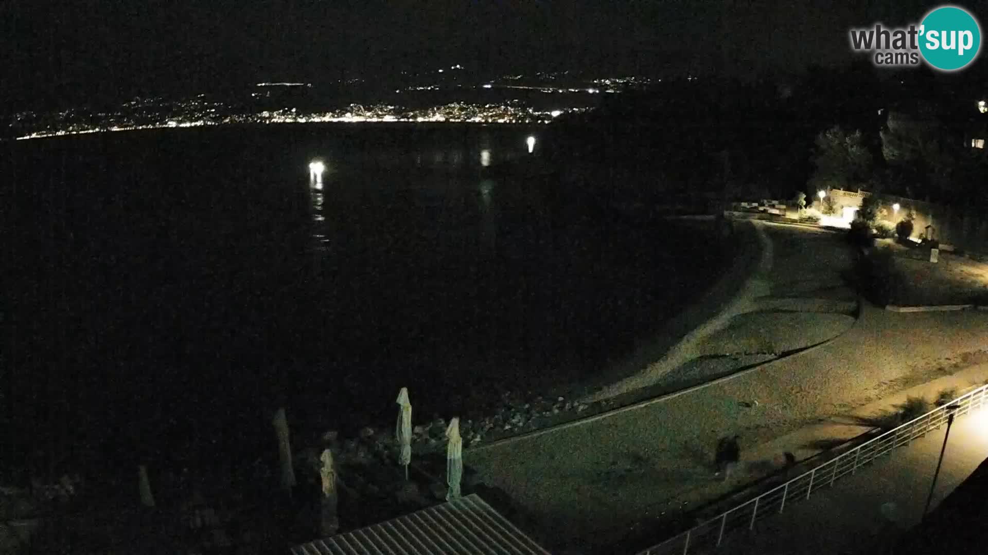 Reka Spletna kamera  plaža pri Bazenih Kantrida