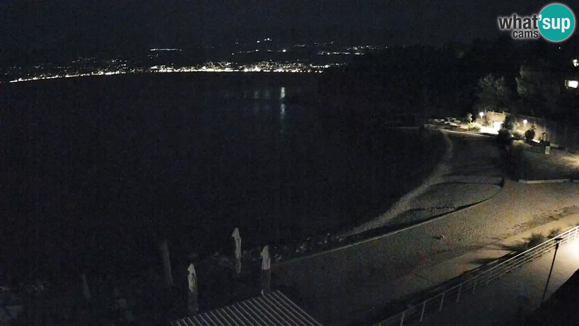 Reka Spletna kamera  plaža pri Bazenih Kantrida