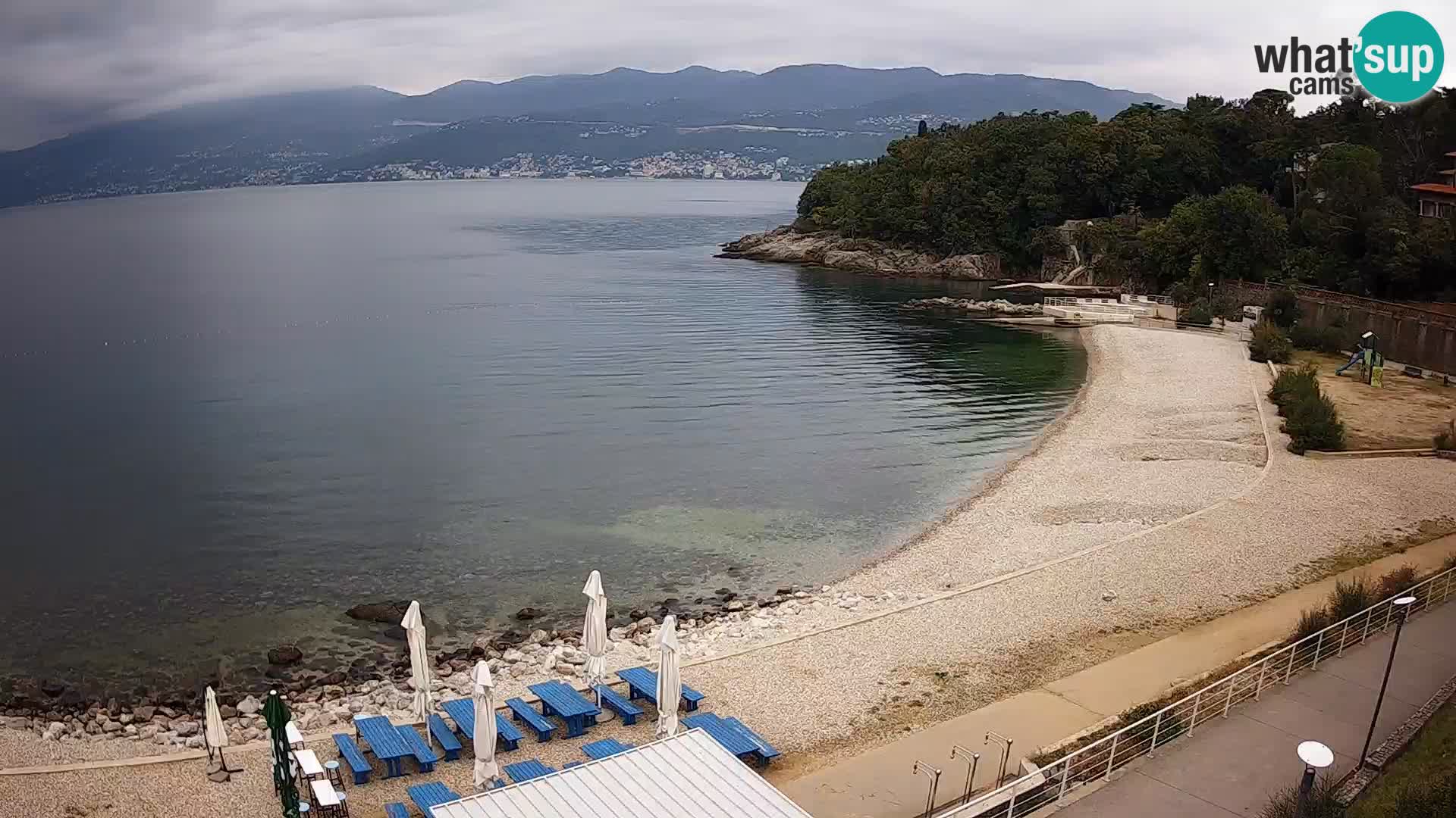 Rijeka Live webcam piscinas de playa Kantrida