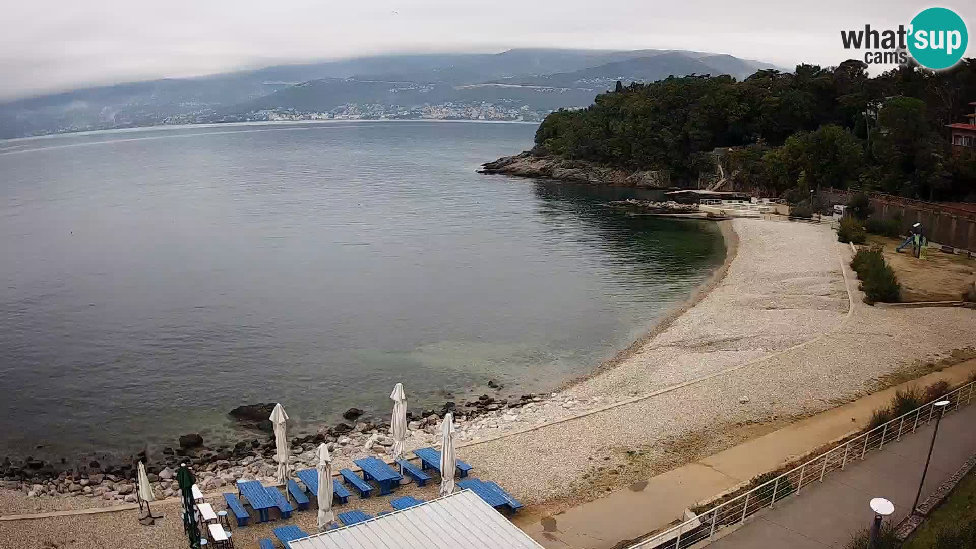 Rijeka Live webcam piscinas de playa Kantrida
