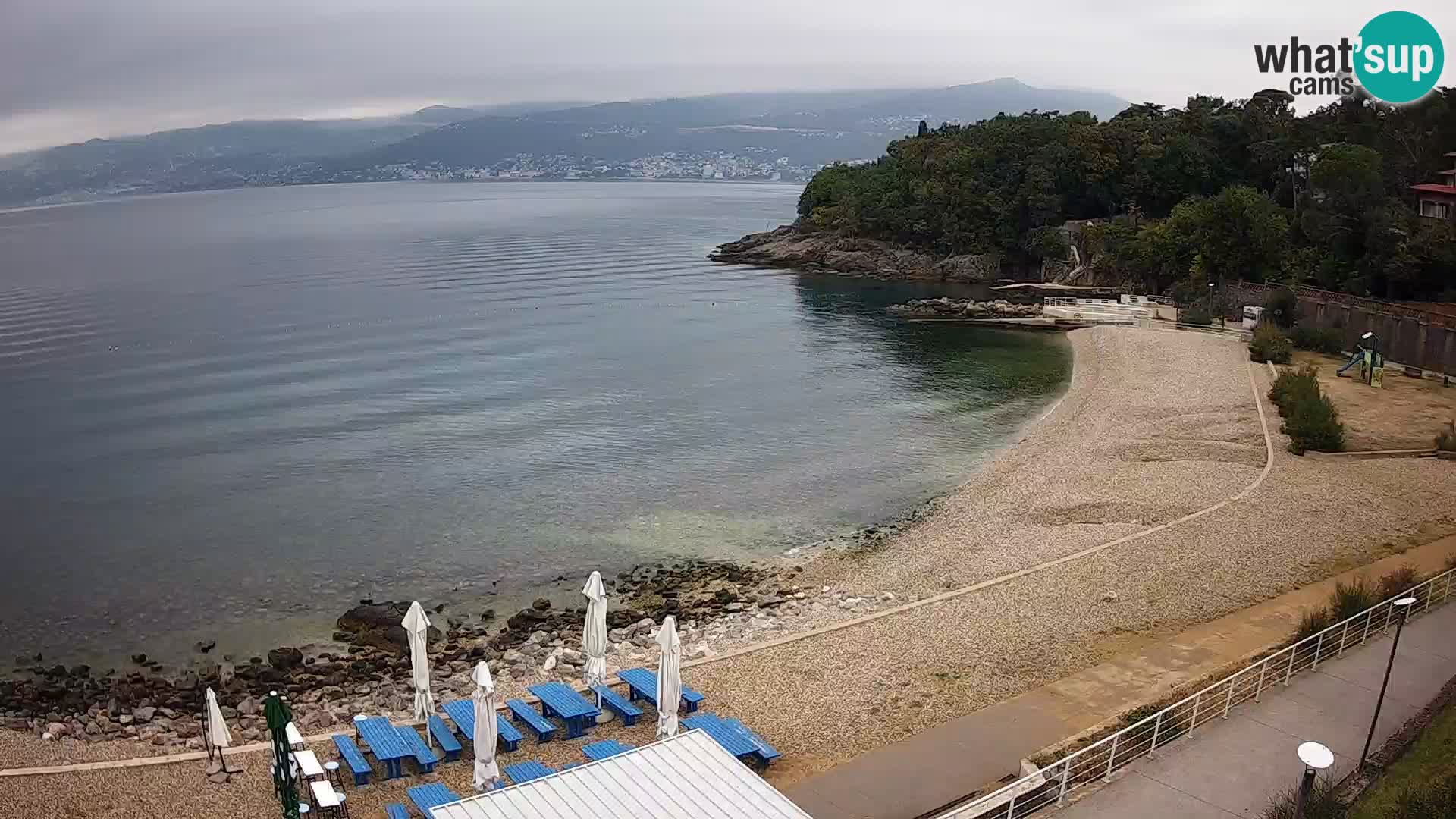 Rijeka Live webcam piscinas de playa Kantrida