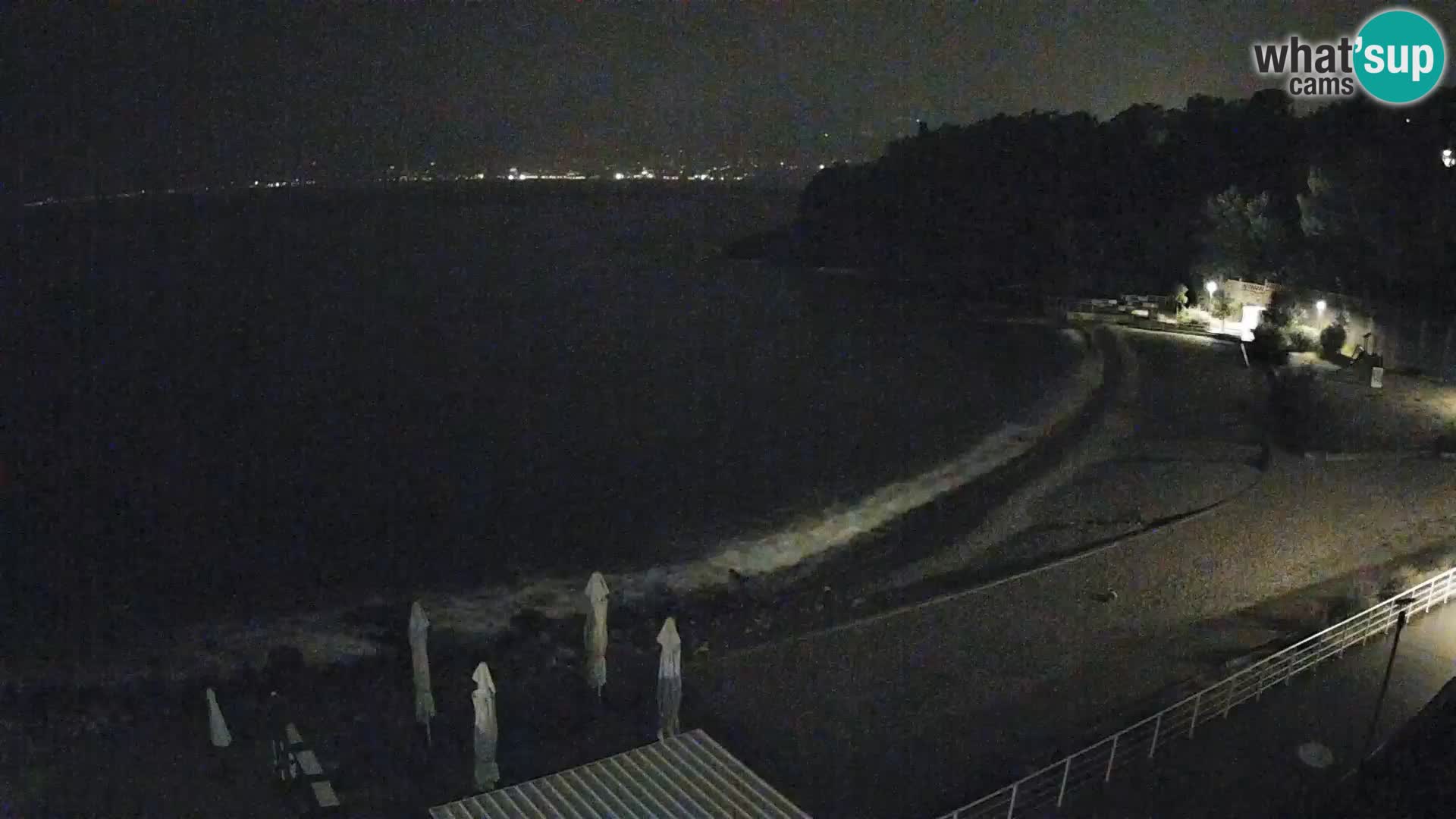 Rijeka web kamera plaža pri Bazenih Kantrida