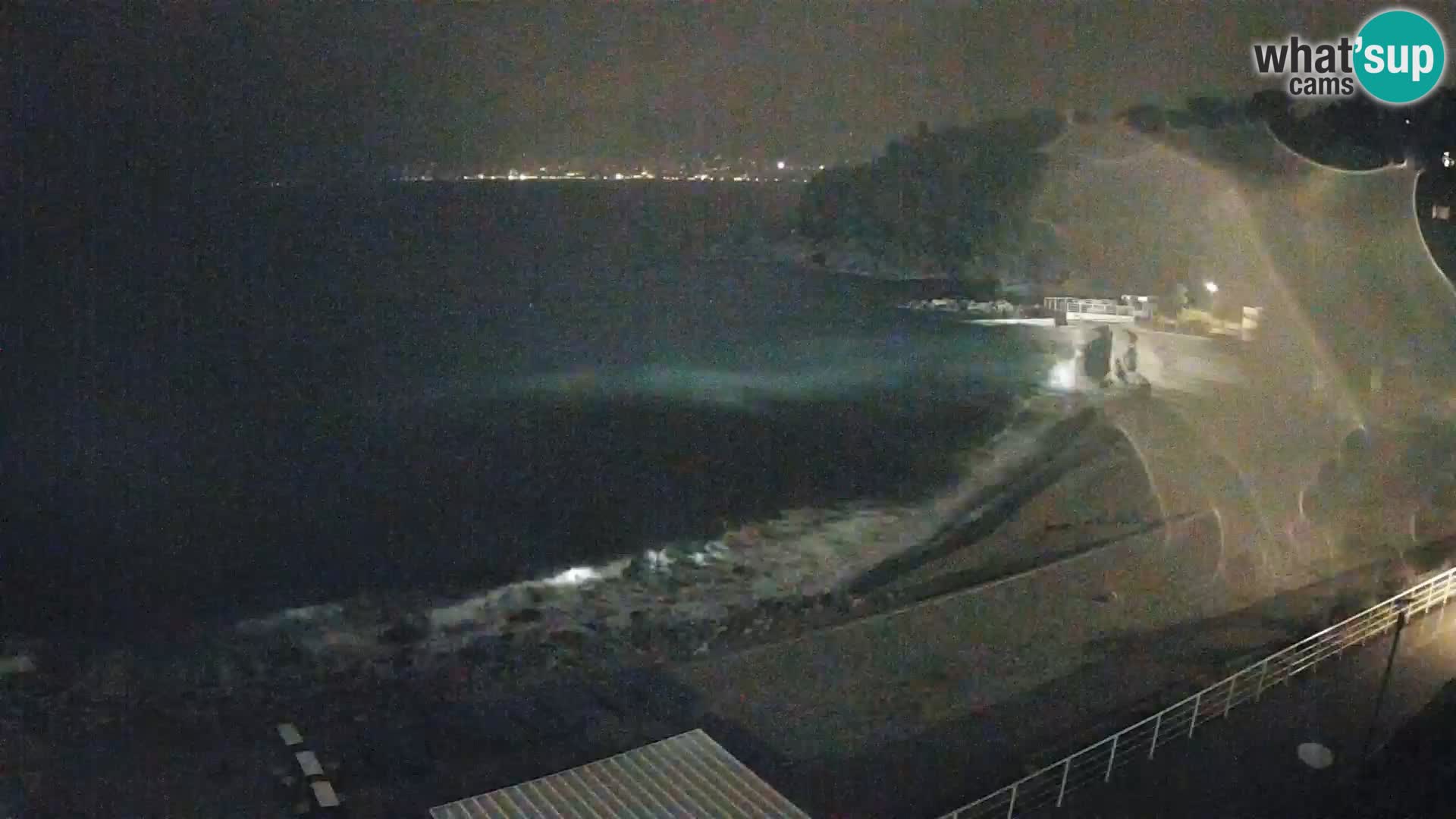 Reka Spletna kamera  plaža pri Bazenih Kantrida