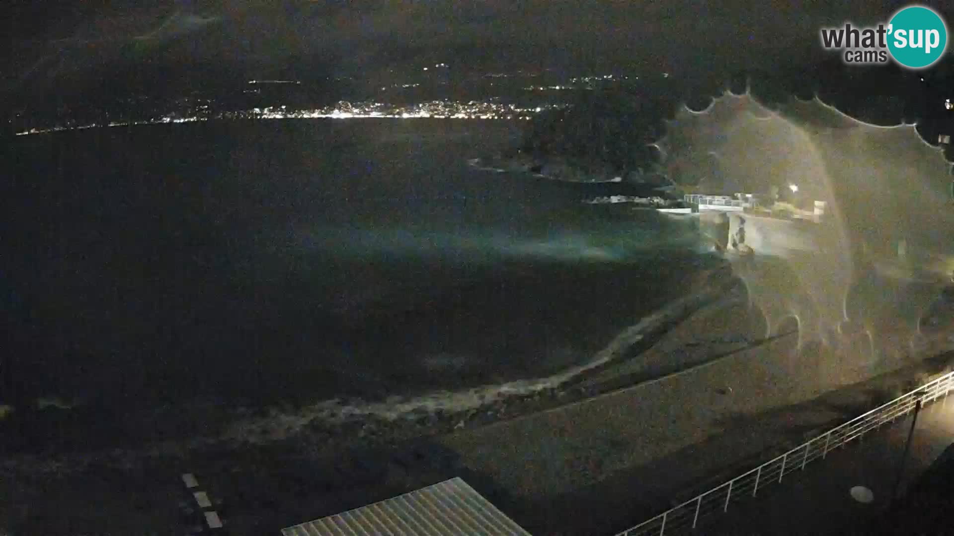 Rijeka web kamera plaža pri Bazenih Kantrida