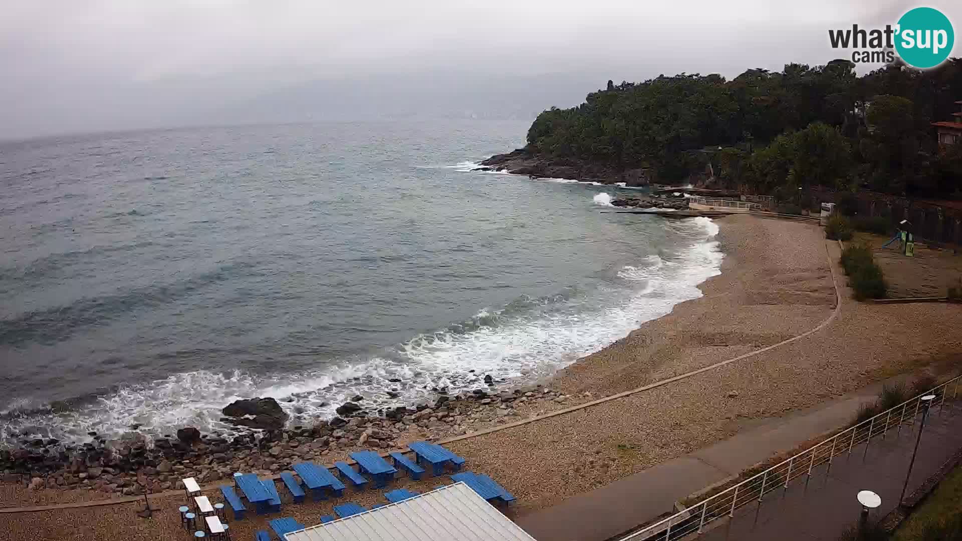 Rijeka Live webcam piscinas de playa Kantrida