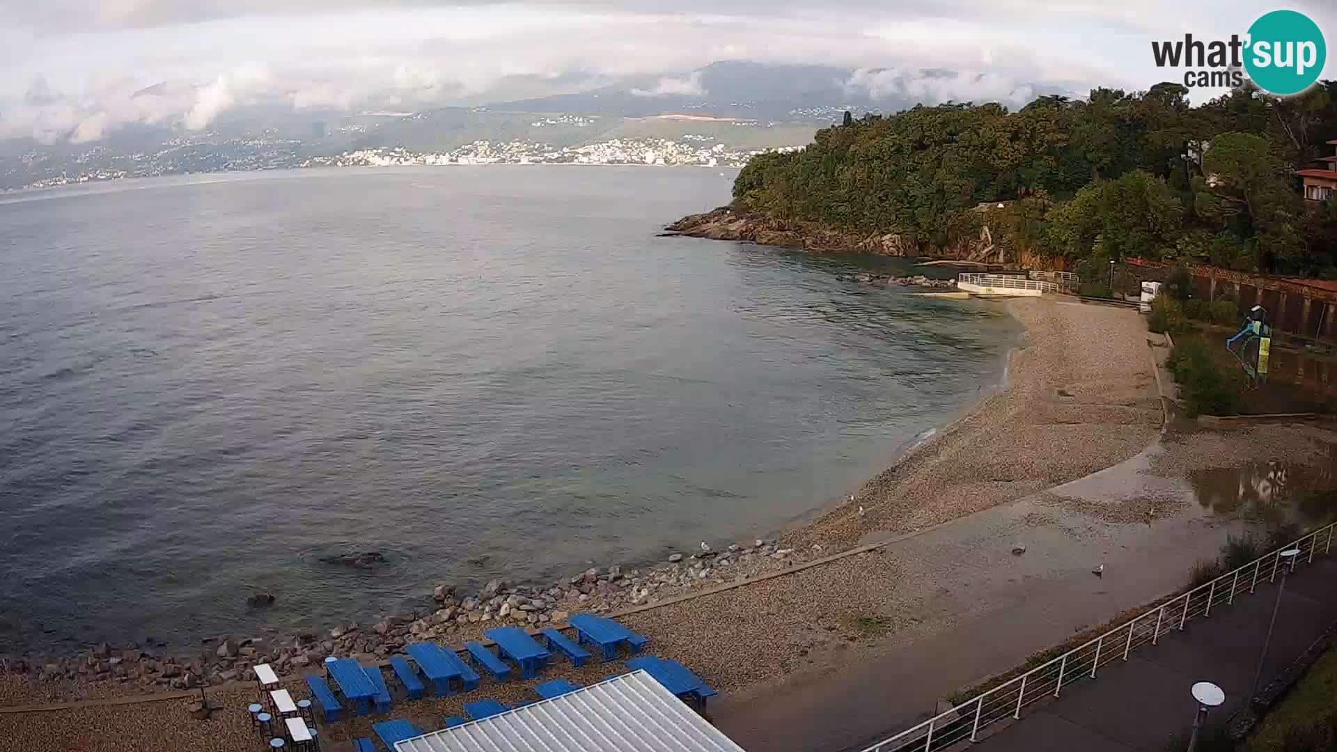 Rijeka Live webcam piscinas de playa Kantrida