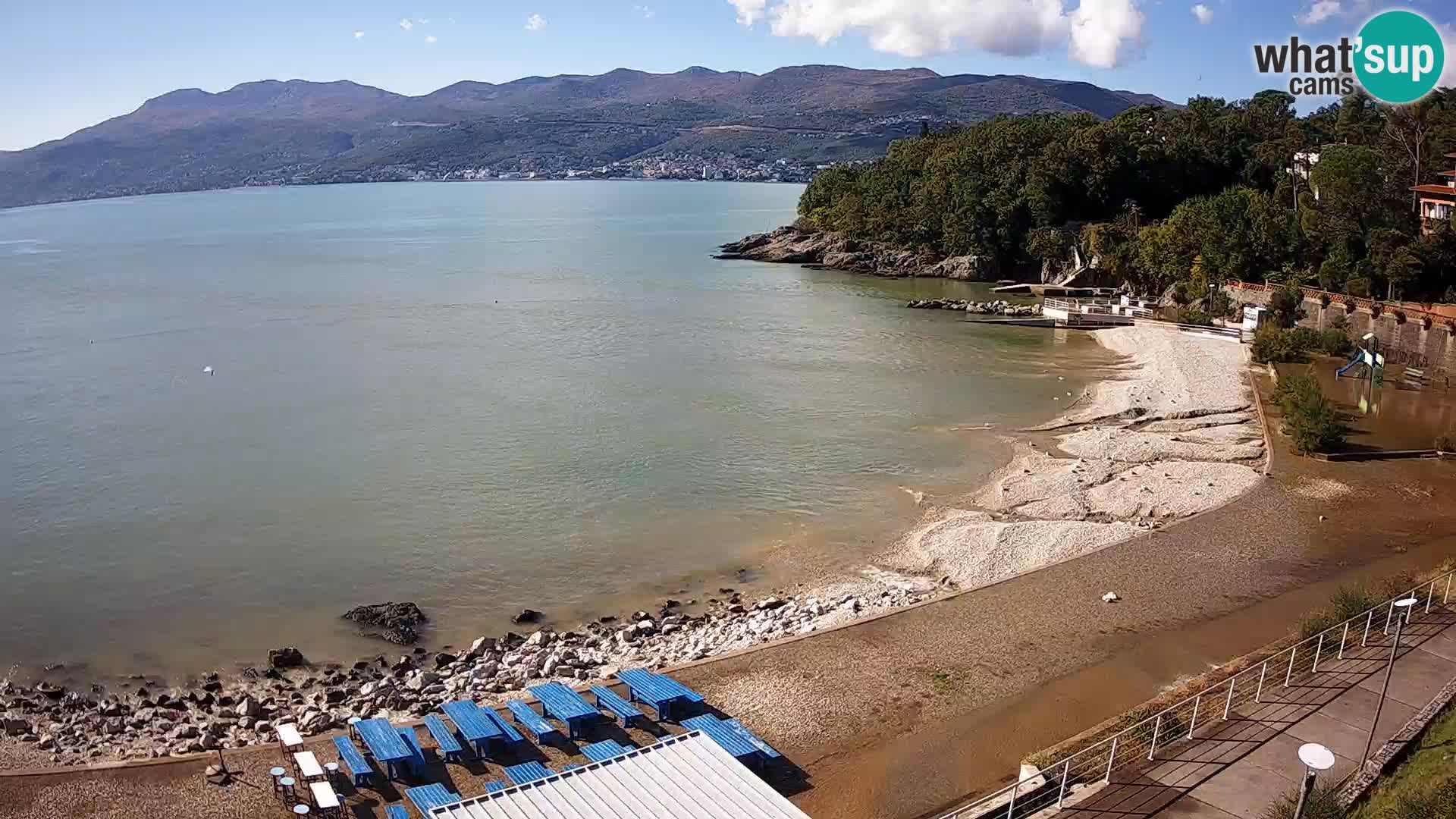 Rijeka Live webcam piscinas de playa Kantrida