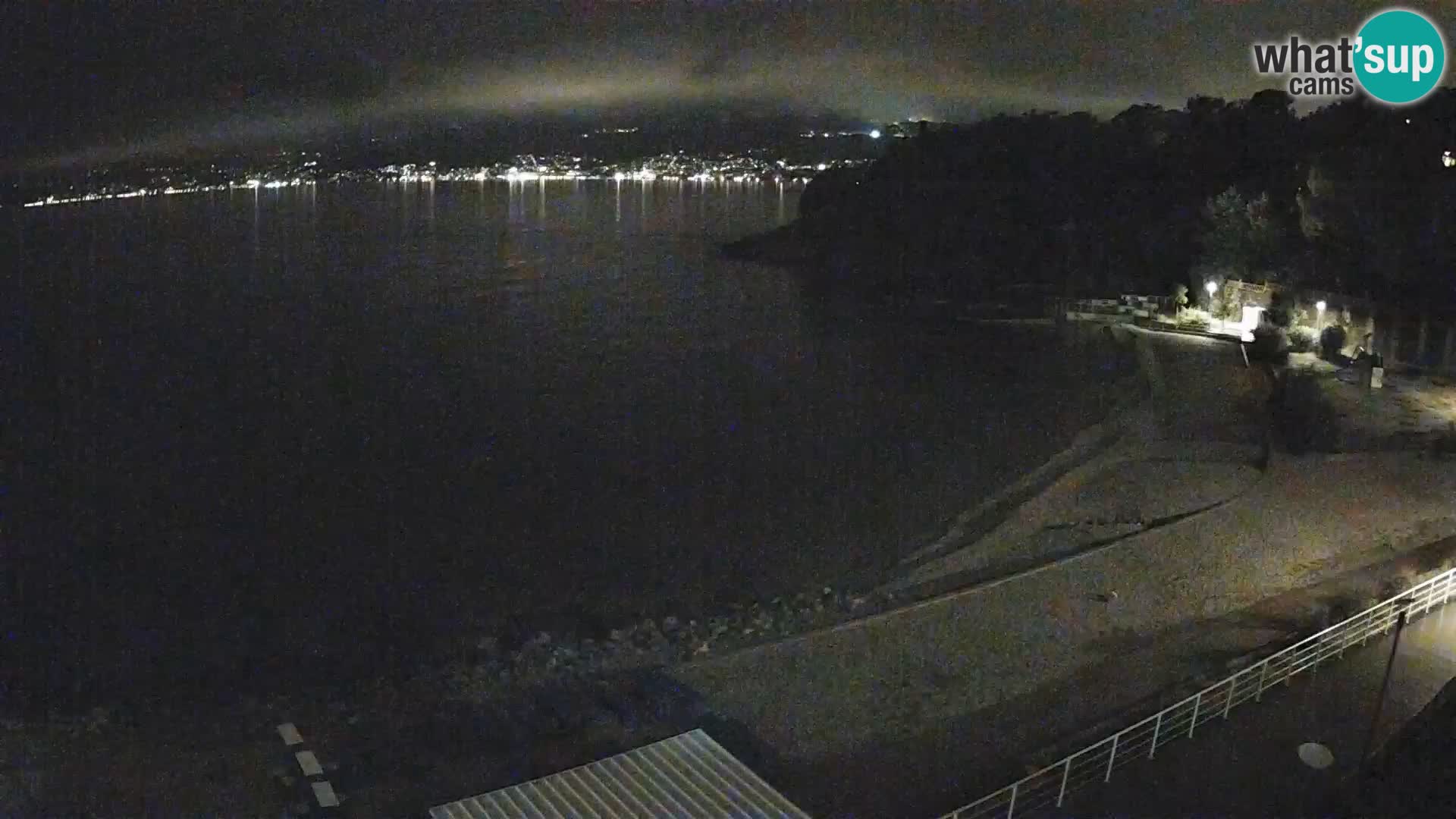 Reka Spletna kamera  plaža pri Bazenih Kantrida