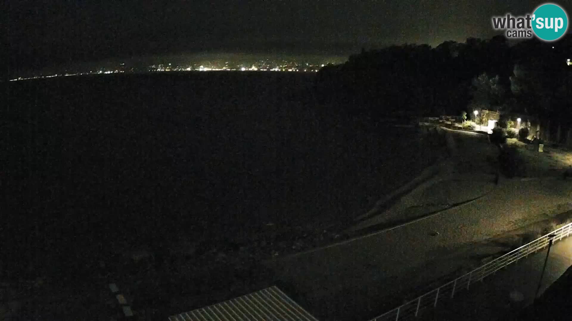 Reka Spletna kamera  plaža pri Bazenih Kantrida