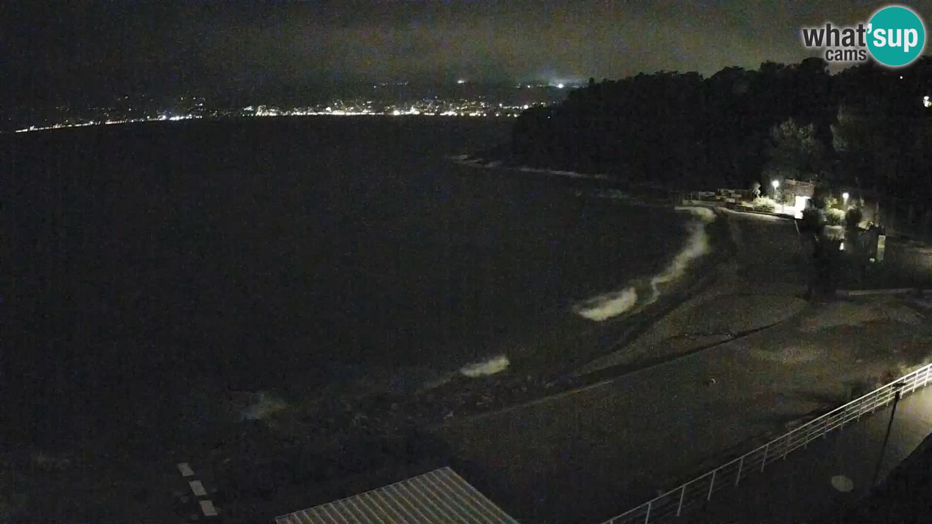 Rijeka web kamera plaža pri Bazenih Kantrida
