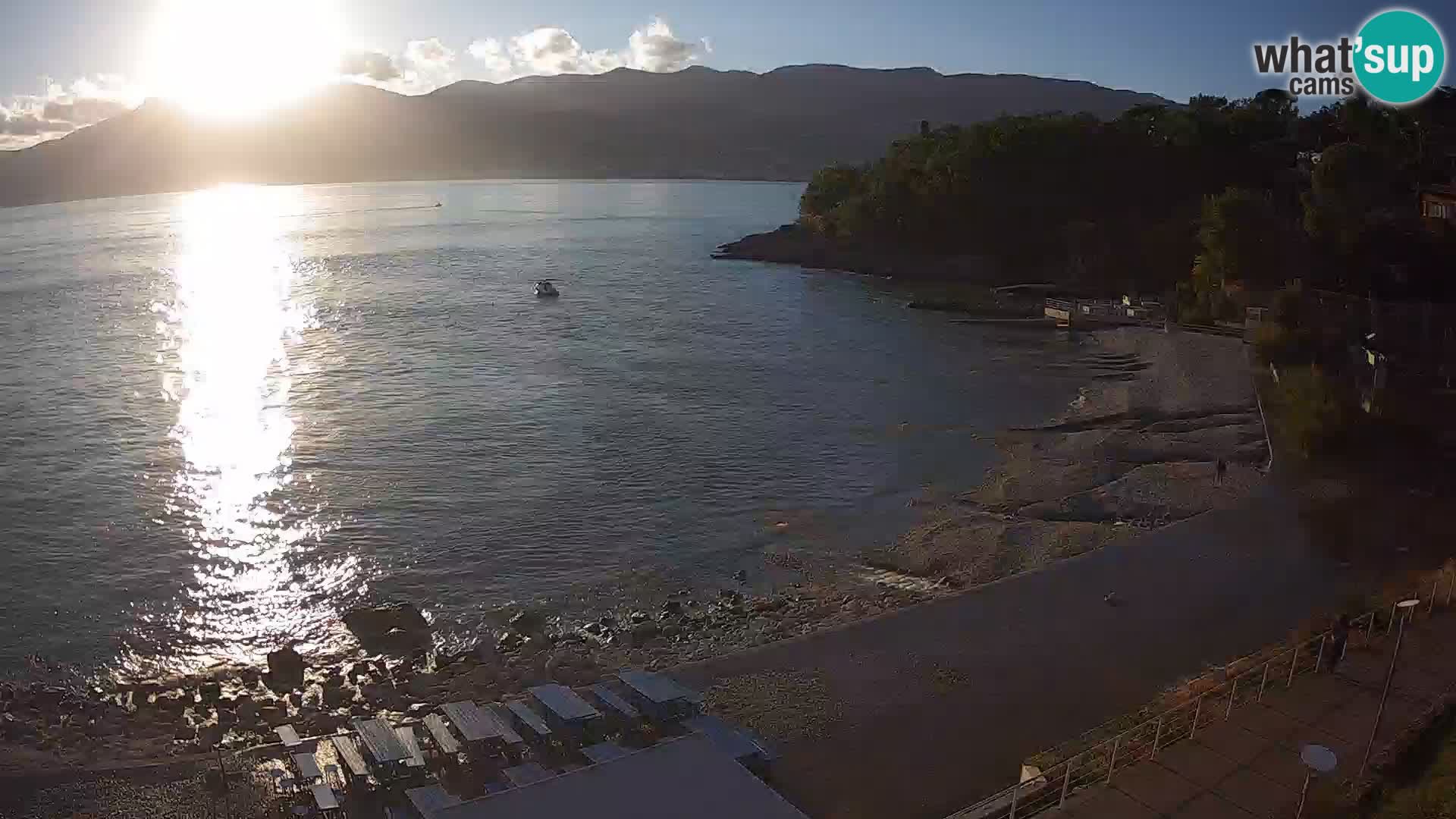 Rijeka web kamera plaža pri Bazenih Kantrida