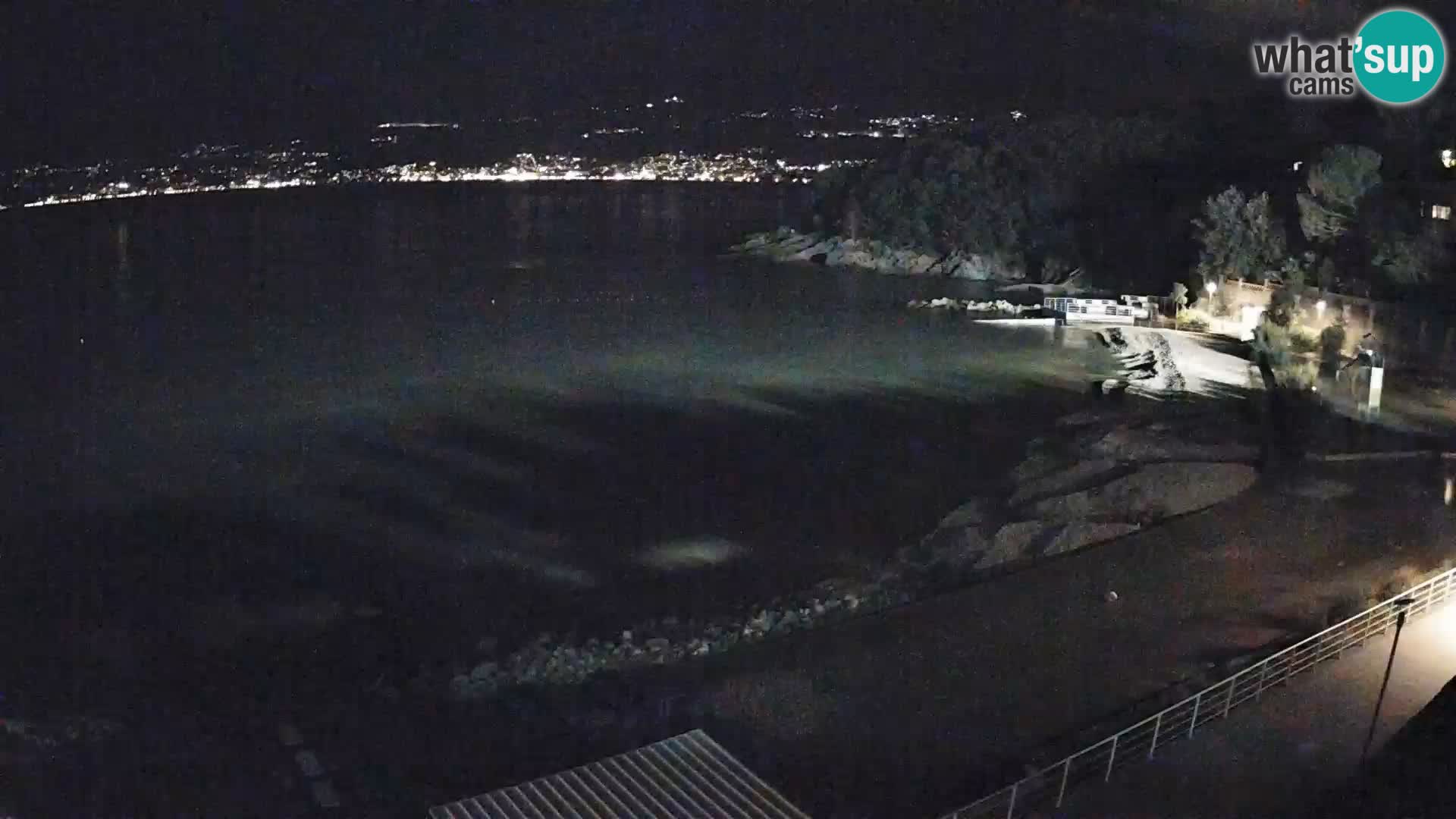 Reka Spletna kamera  plaža pri Bazenih Kantrida